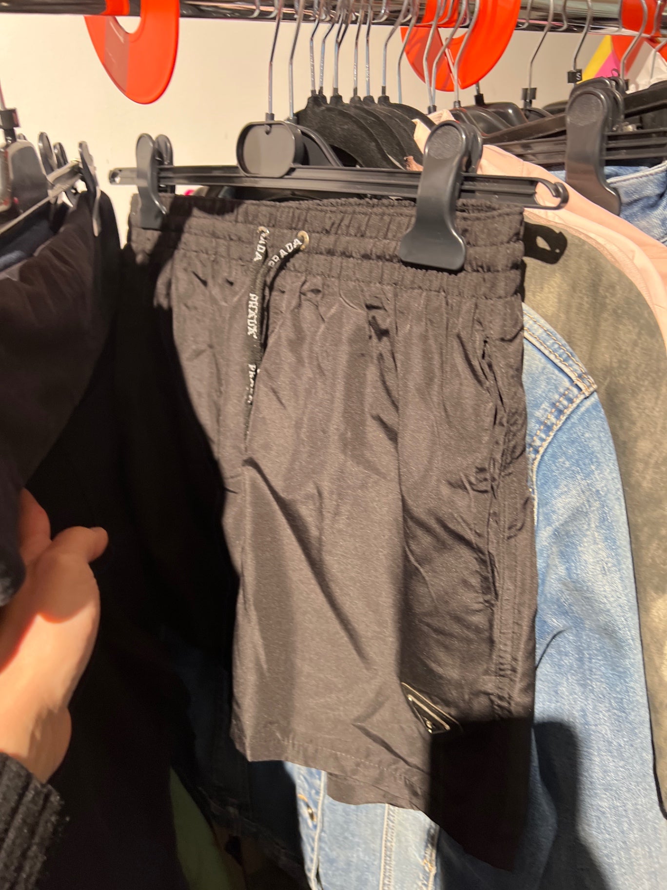 „Prada“ Hose Schwarz Gr.: M