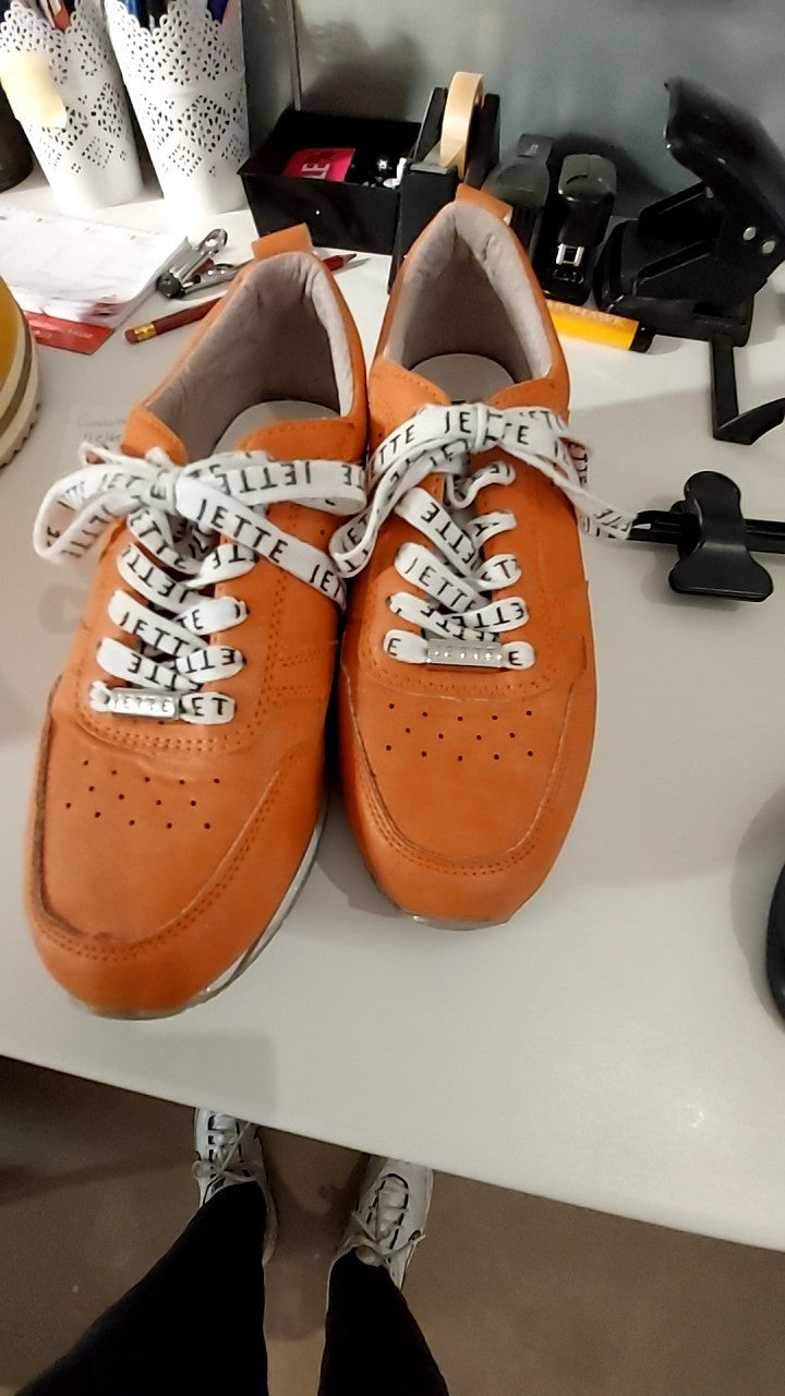Jette Schuhe Orange Gr.: 38