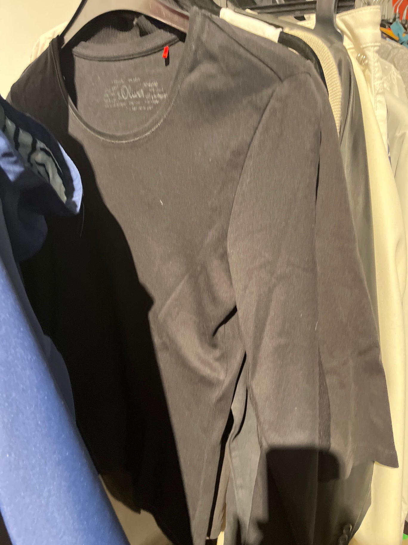 SOliver Langarmshirt Schwarz Gr.: L