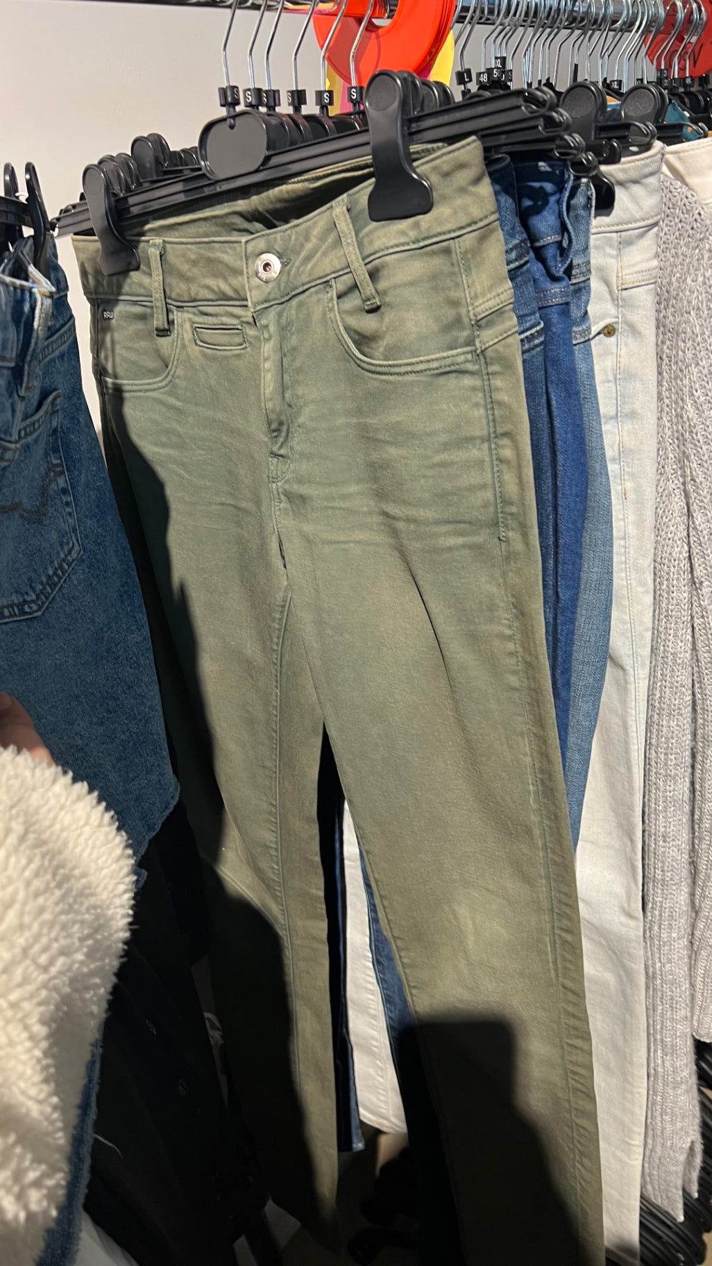 G-Star Jeans Olivgrün Gr.: S