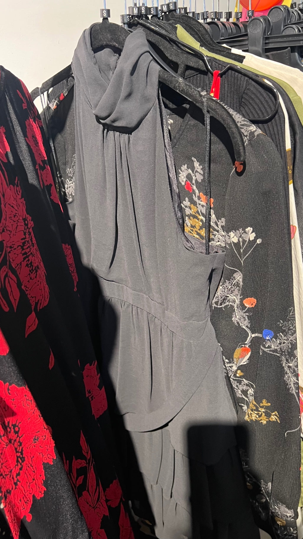 Zara Kleid Schwarz Gr.: S