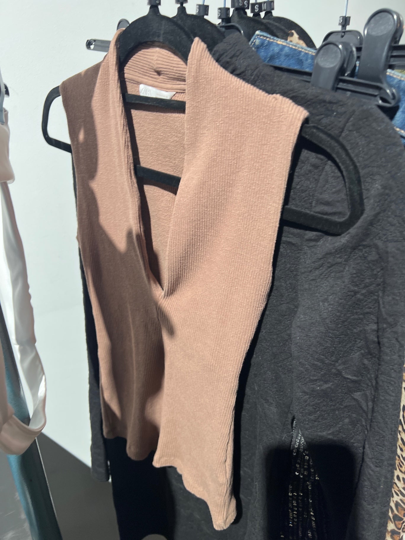 Zara Top Braun Gr.: S