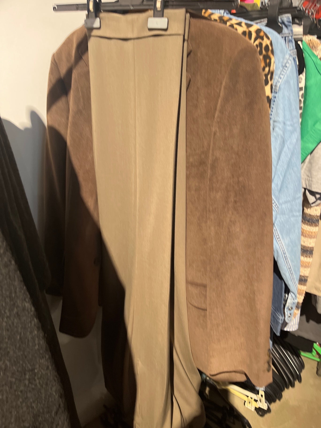 By Meyer Stoffhose Braun Gr.: L