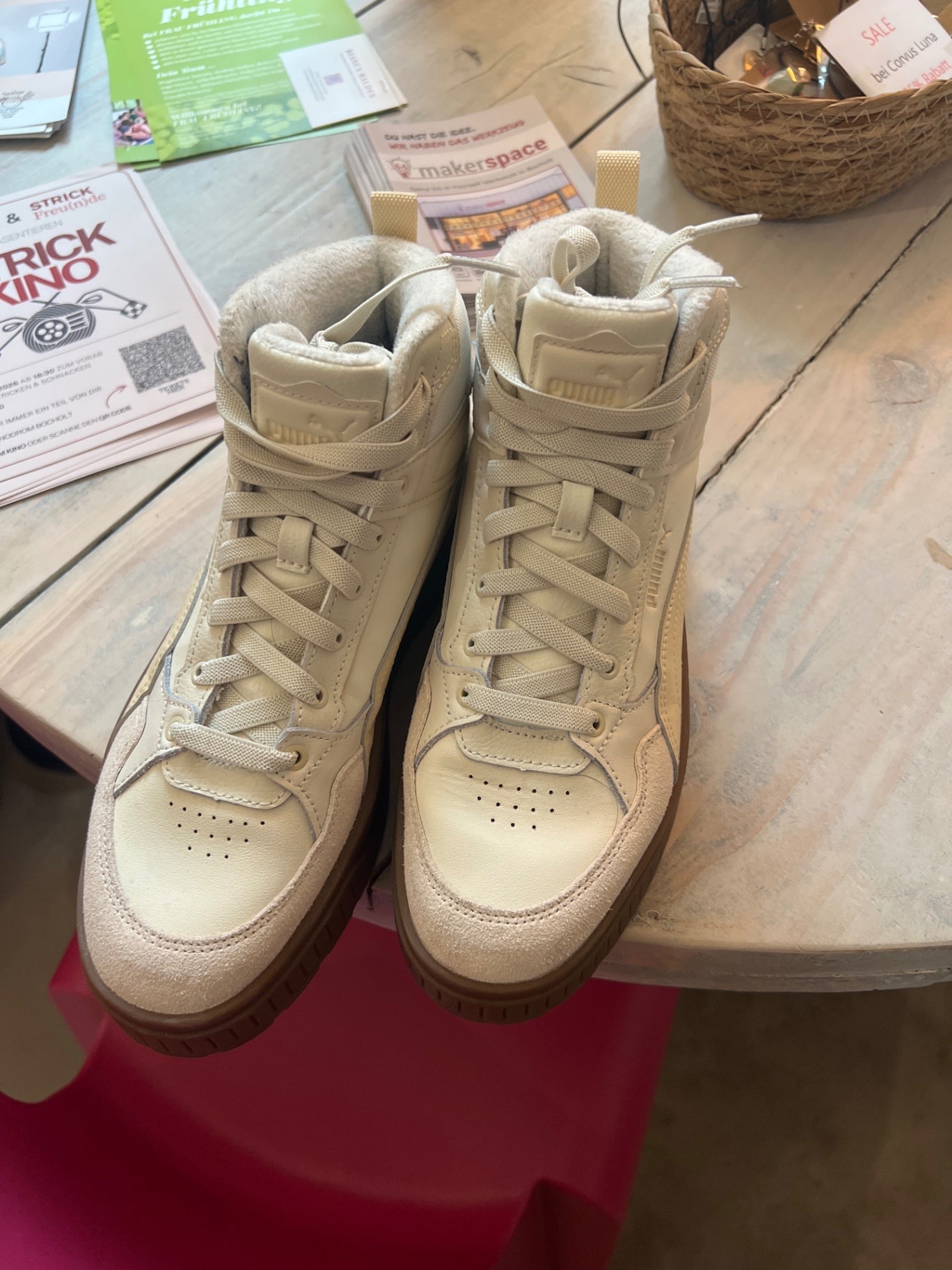 Puma Schuhe Beige Gr.: 38,5
