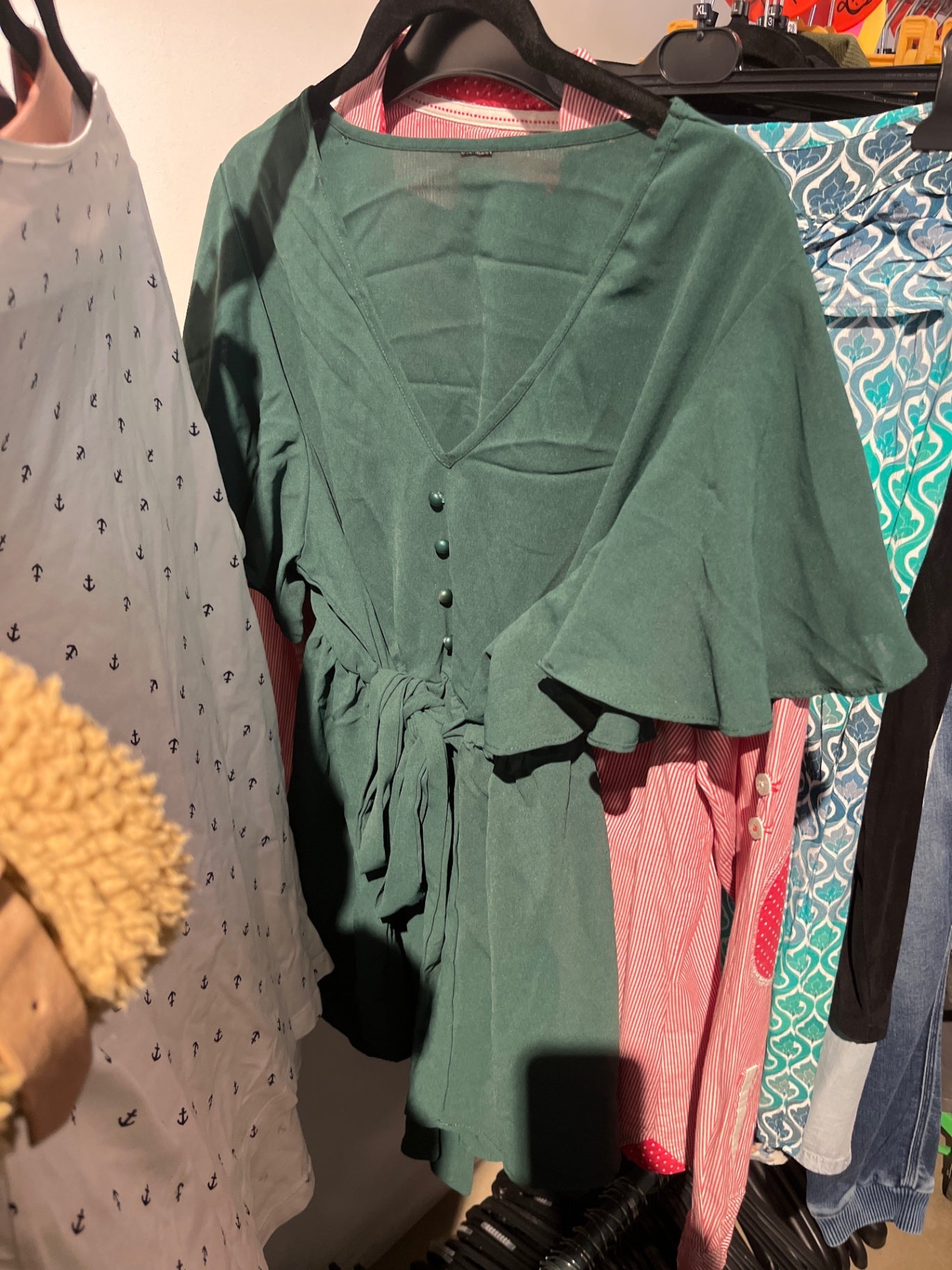 Umstandsbluse Grün Gr.: L
