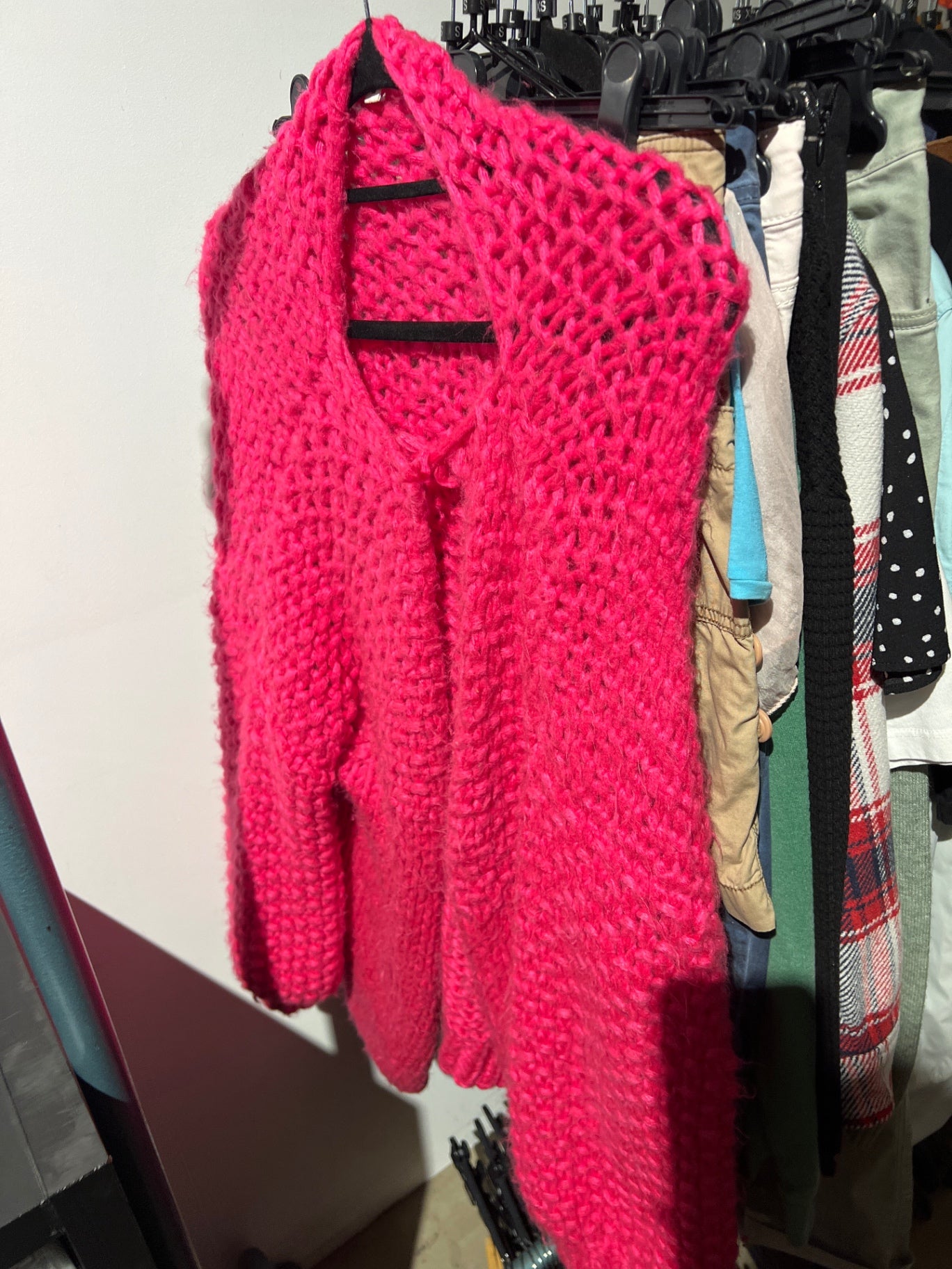 Missguided Strickjacke Pink Gr.: M