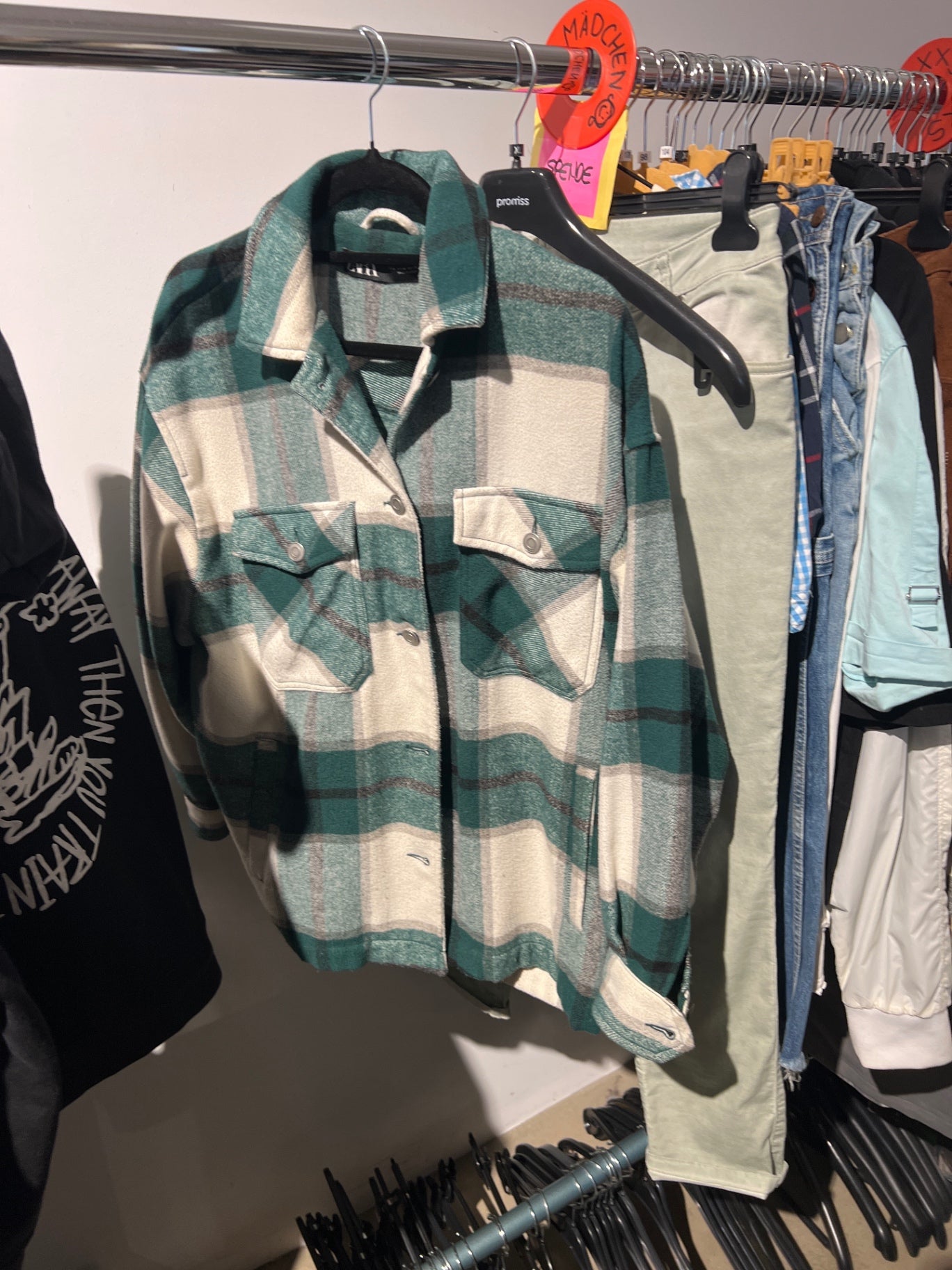 Zara Hemd Grün Gr.: M