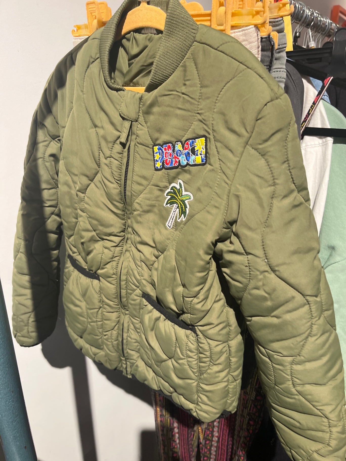 Hema Jacke Olivegrün Gr.: 128