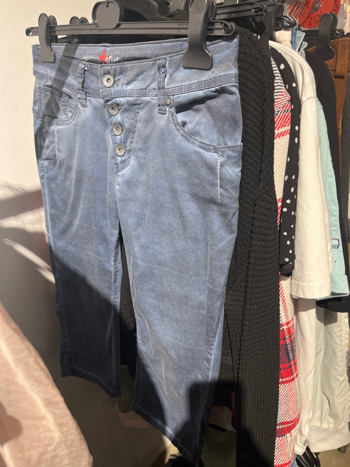 Buena Vista Jeans-Capri Blau Gr.: S