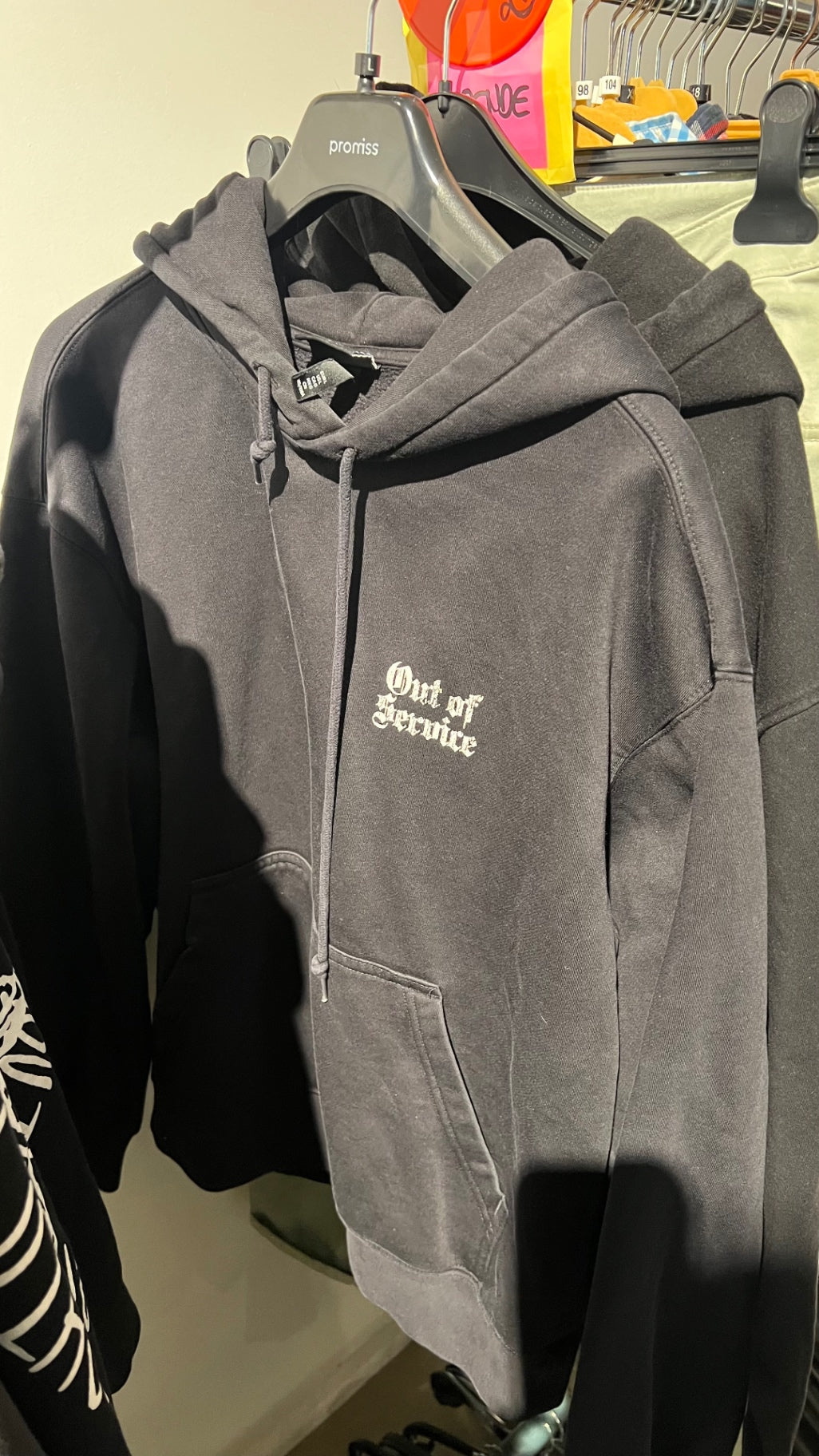 H&M Hoodie Schwarz Gr.: L
