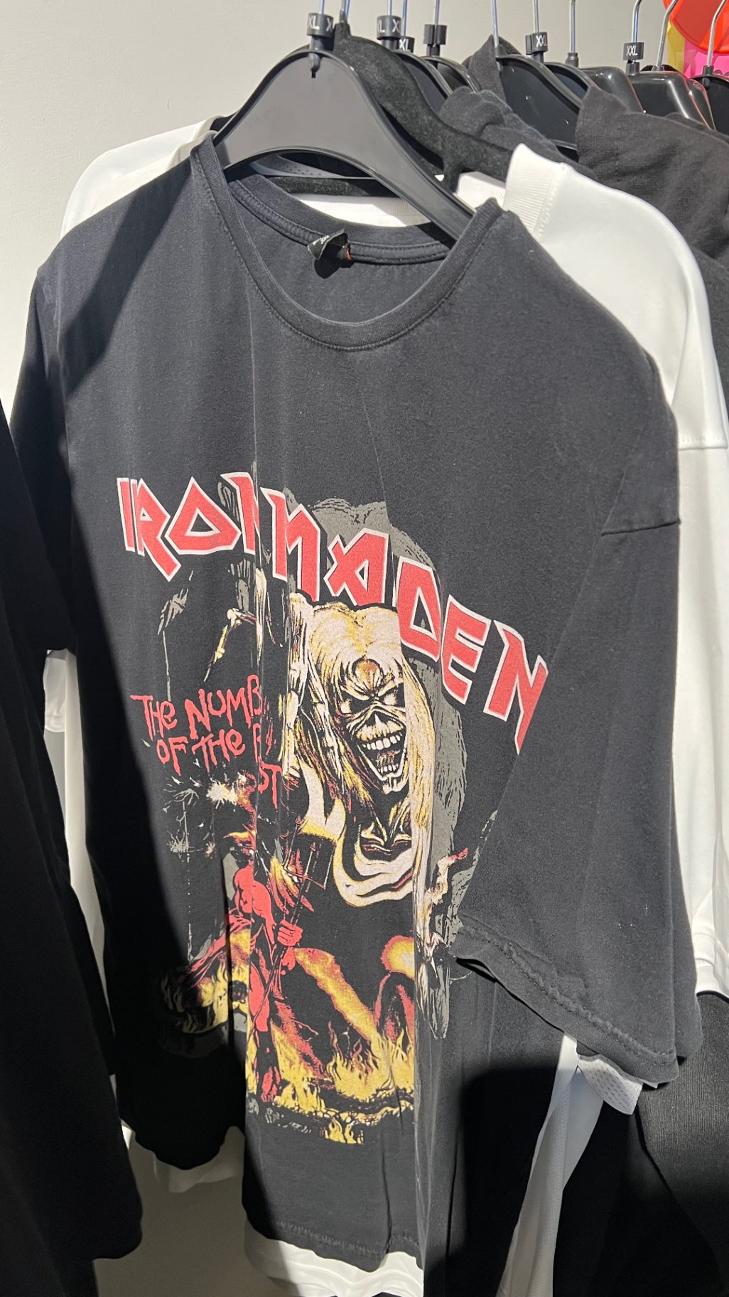 Iron Maiden T-Shirt Schwarz Gr.: XL