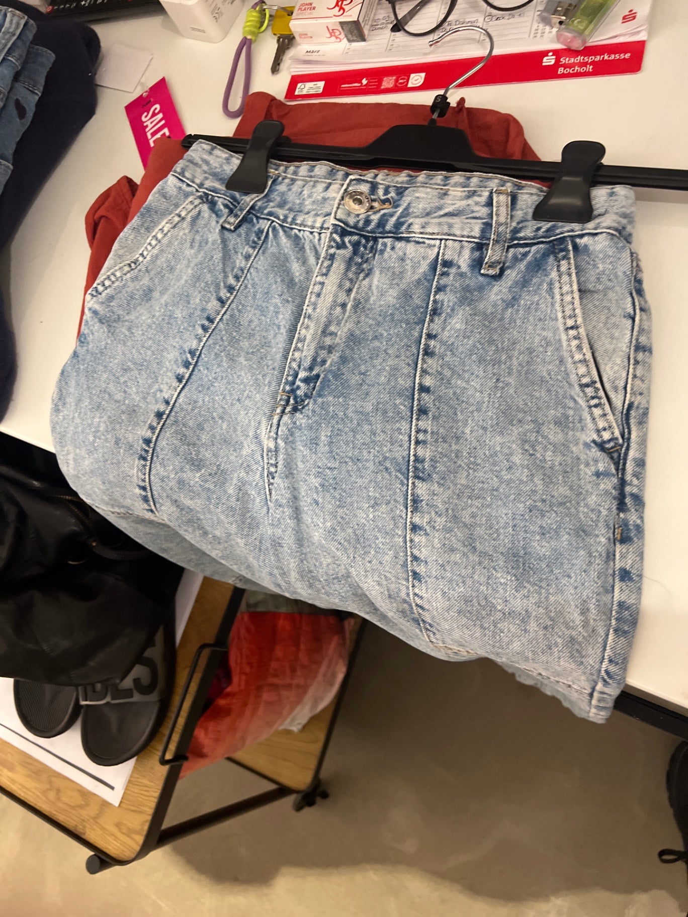 Amisu Jeans Hellblau Gr.: S