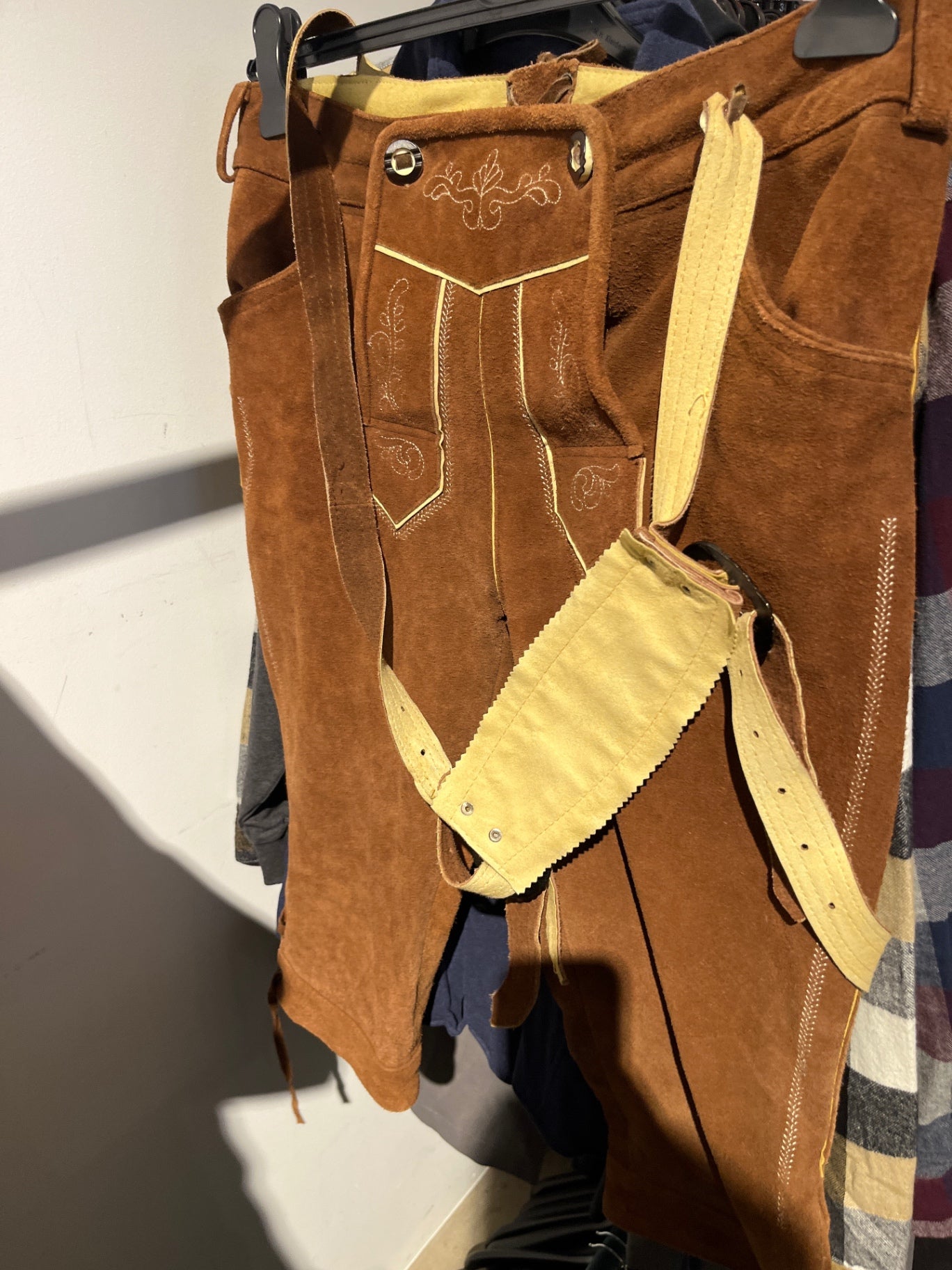 Gaudi Lederhose Tracht Braun Gr.: M