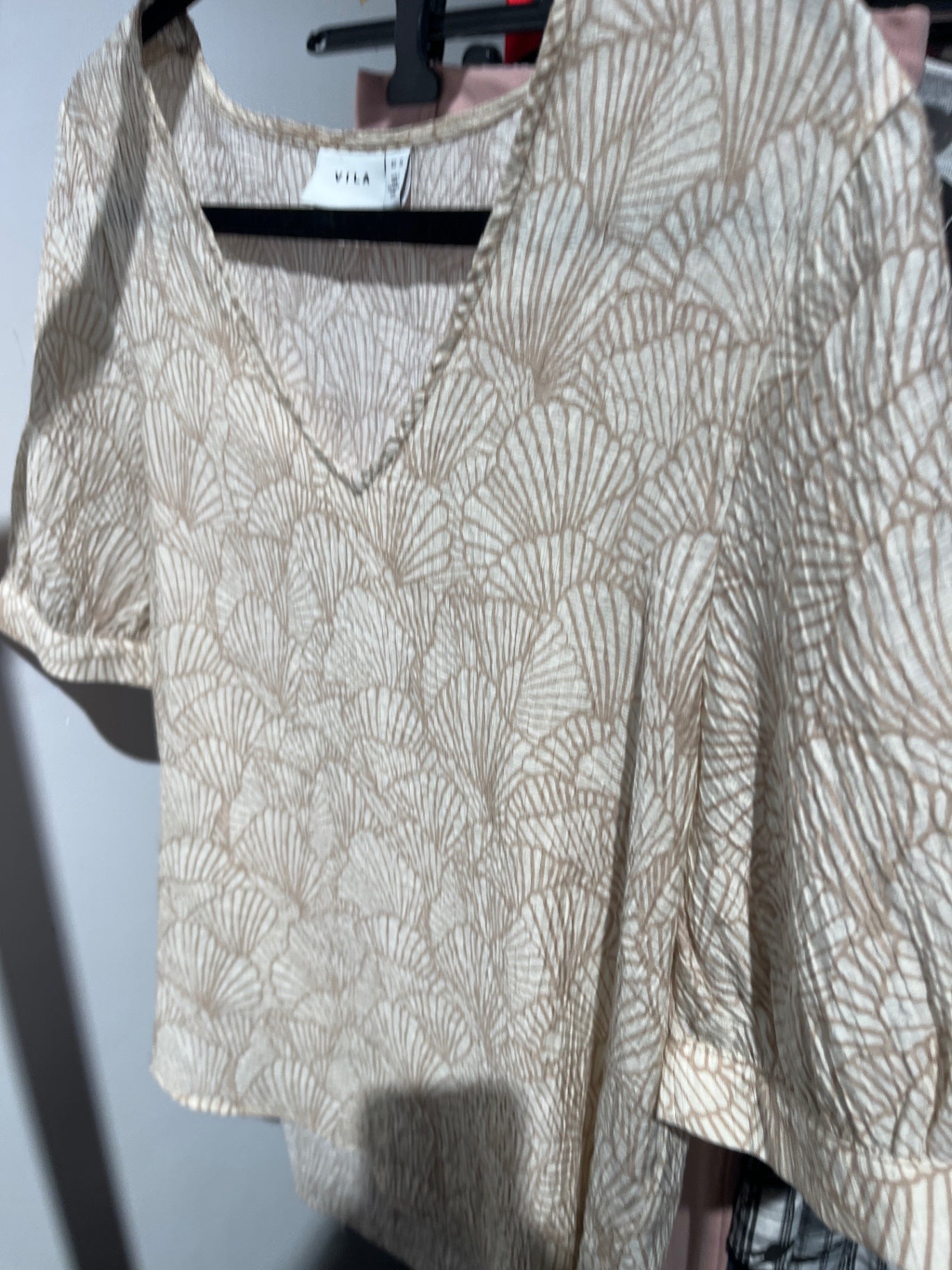 VILA Bluse Beige Gr.: 38
