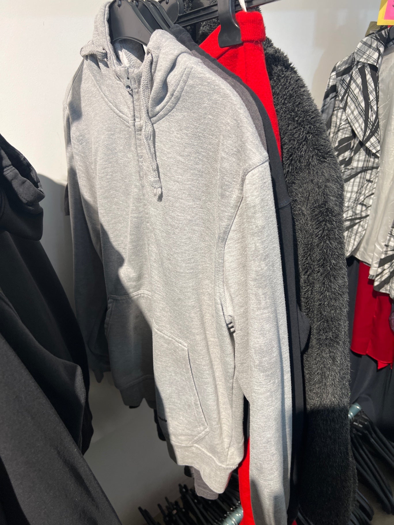 Hoodie Grau Gr.: M