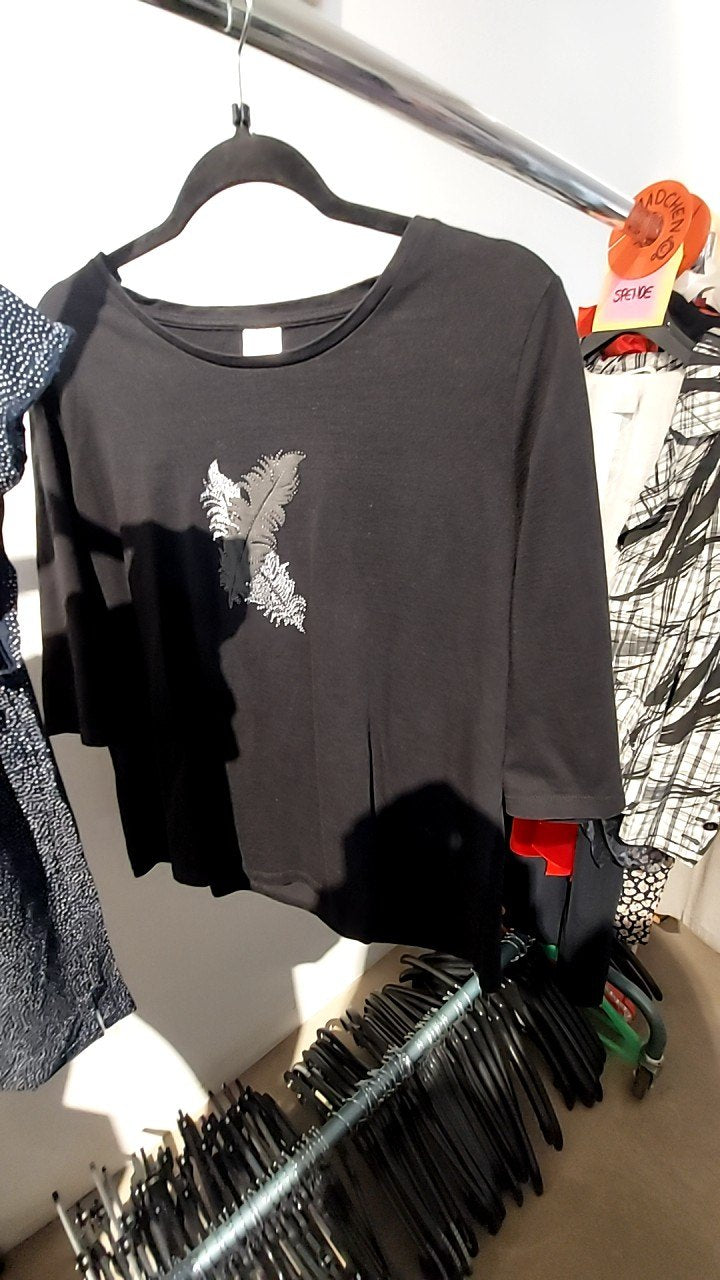 Paola Shirt Schwarz Gr.: 48