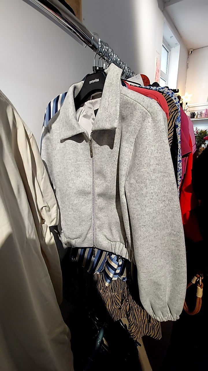 Monari Jacke Grau Gr.: 36