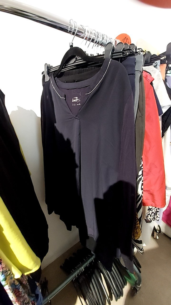Tchibo Bluse Dunkelblau Gr.: XL