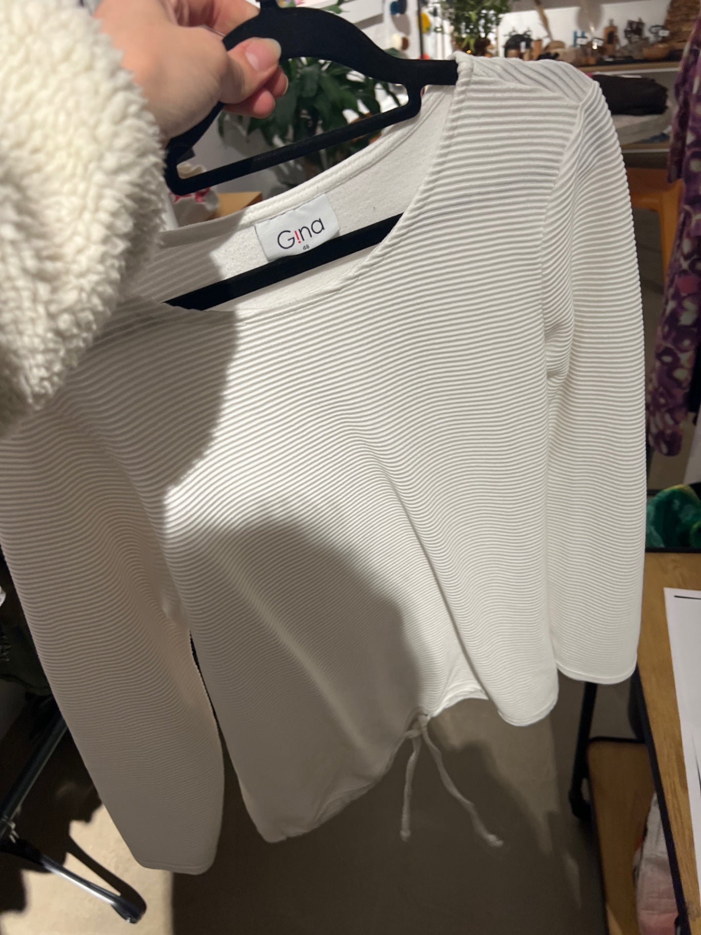 G!NA Pullover Weiß Gr.: 46
