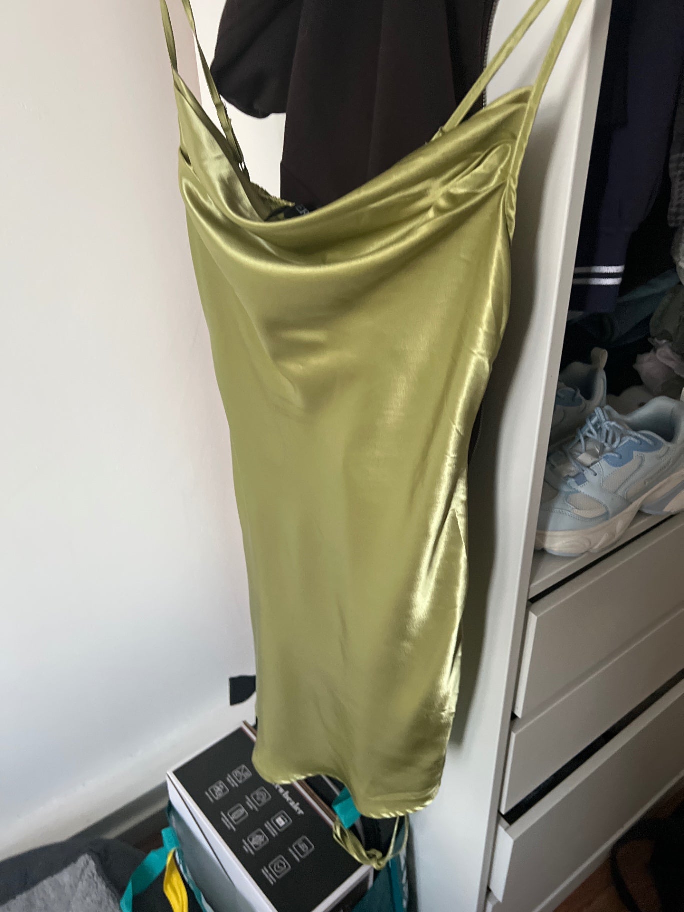 Cyder Kleid Olivgrün Gr.: S