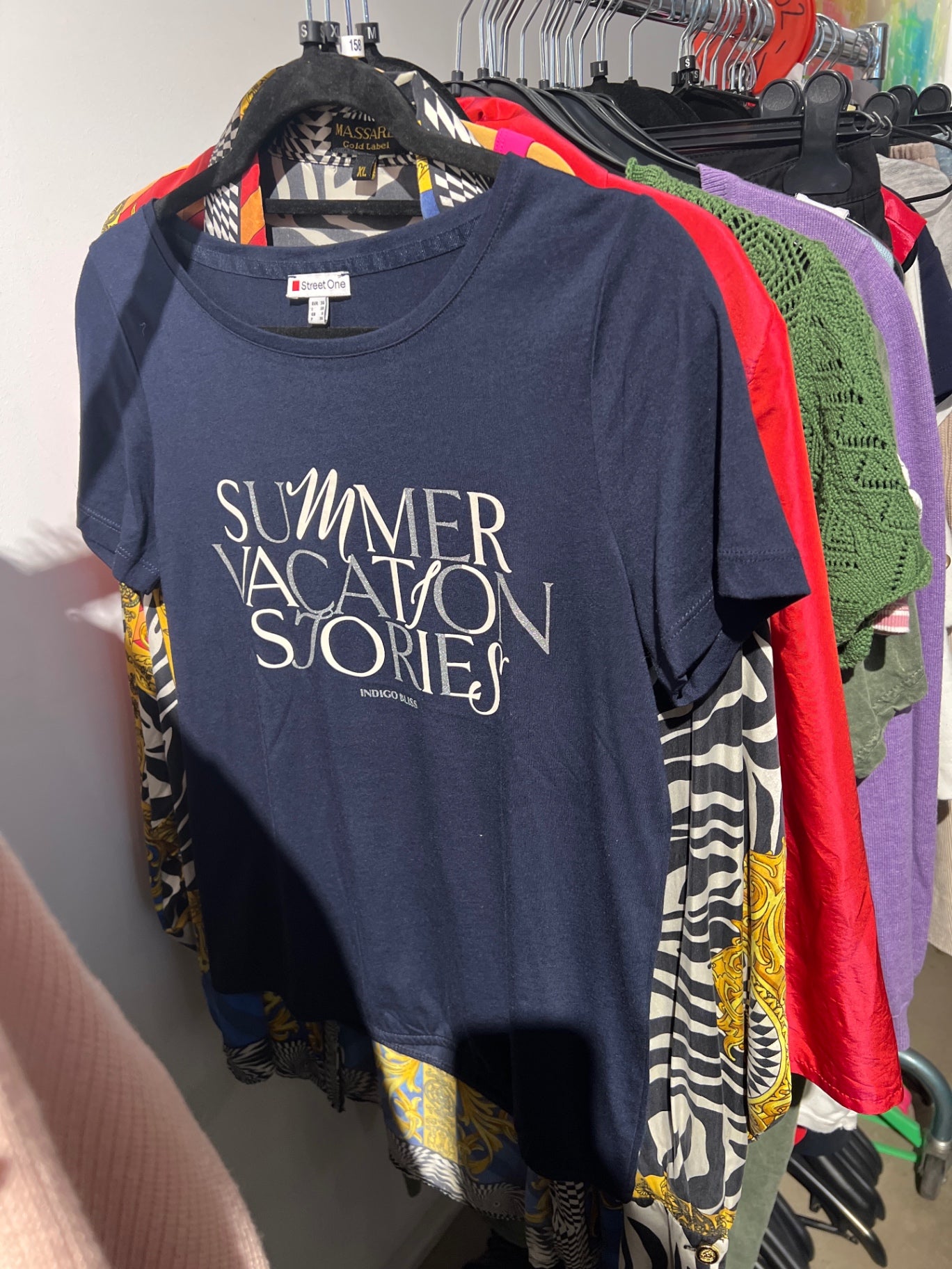 Street One T-Shirt Blau Gr.: S