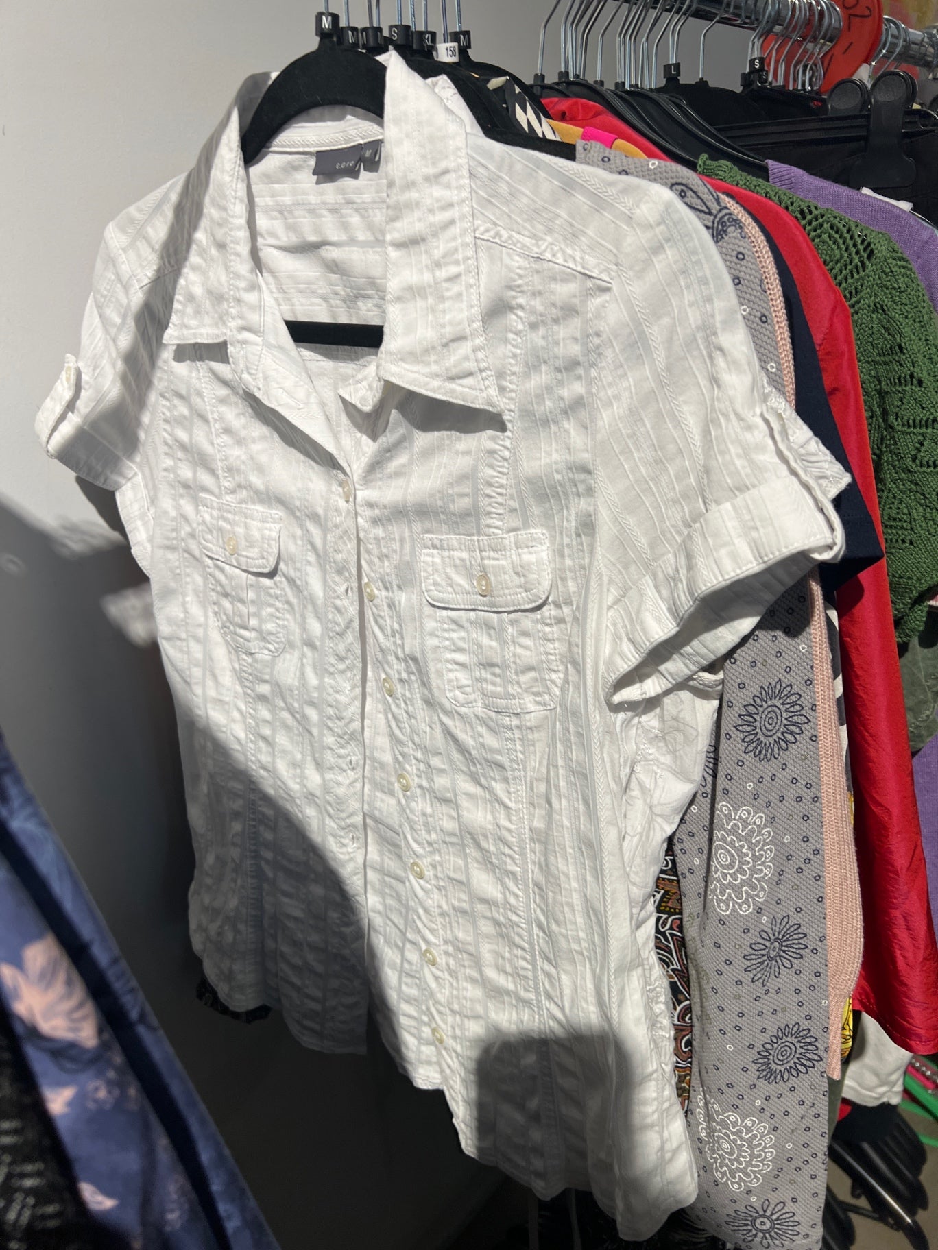 C.a.r.o. Bluse Weiß Gr.: M