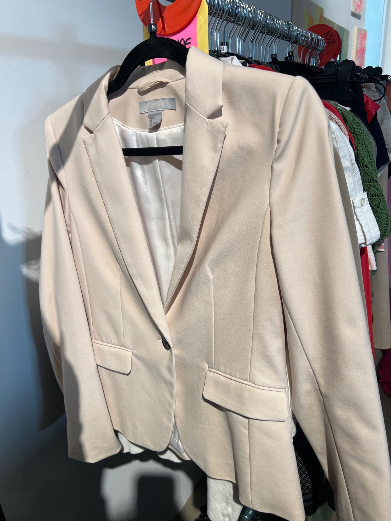 H&M Blazer Beige Gr.: M