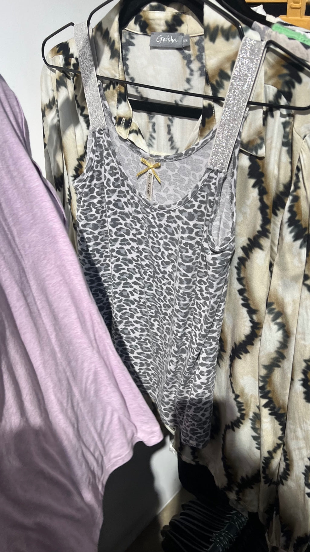 KEY LARGO Top Grau Gr.: S