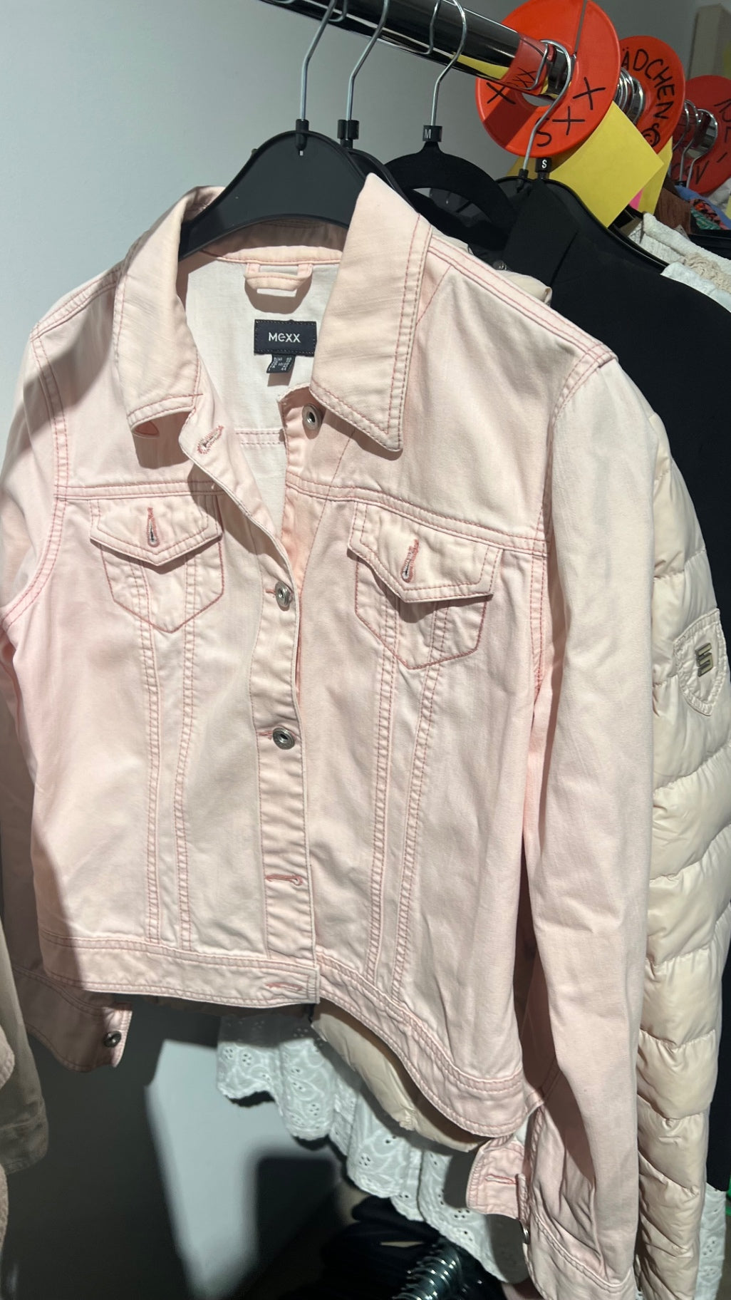 MEXX Jeansjacke Hellrosa Gr.: L