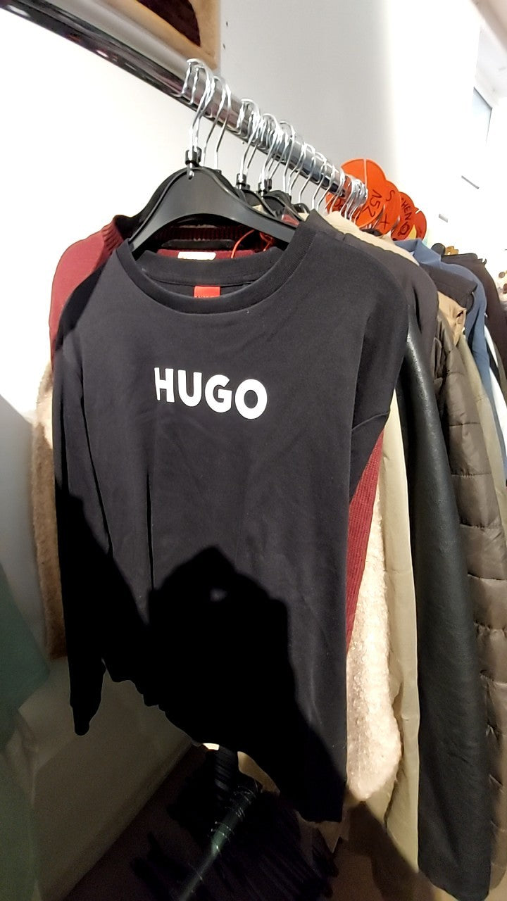 Hugo Longsleeve Schwarz Gr.: L