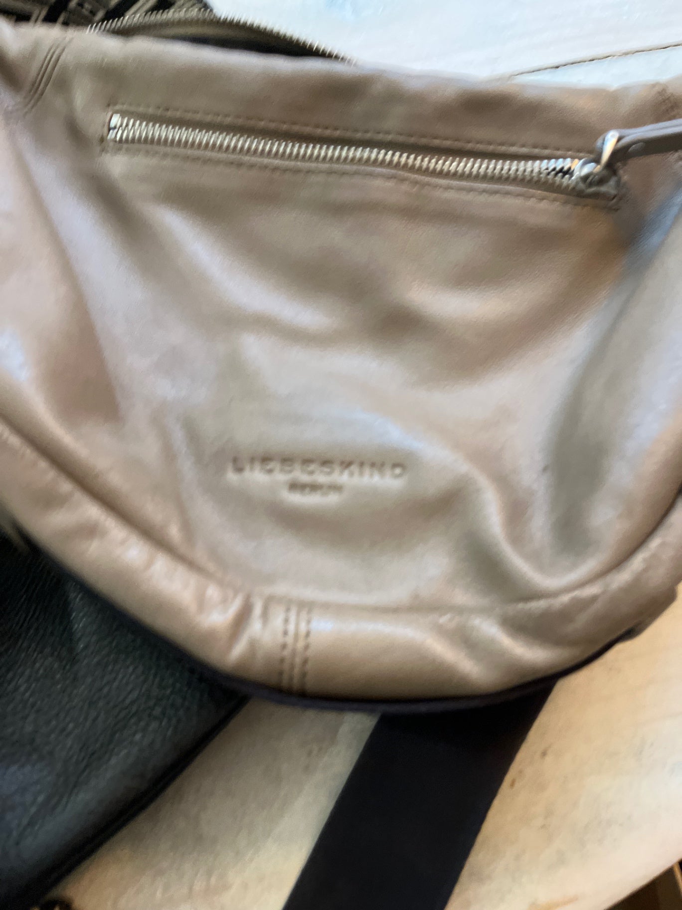 Liebeskind Tasche Beige Schwarz