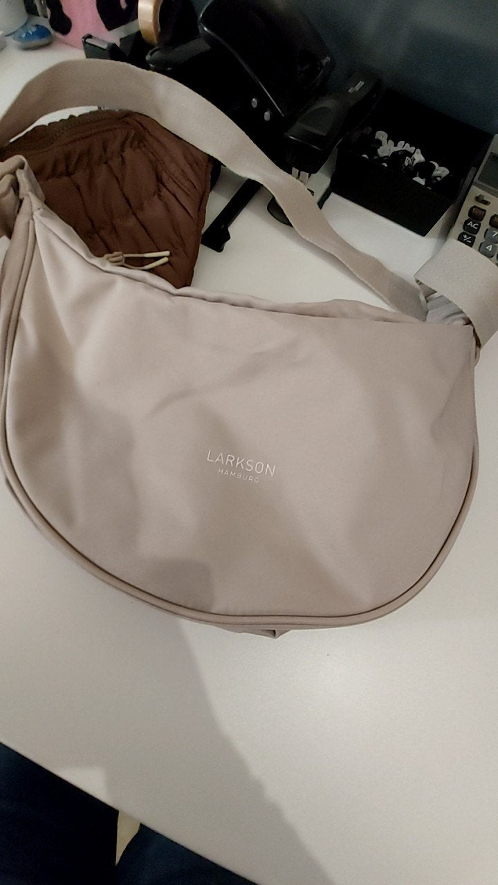 LARKSON HAMBURG Handtasche Beige
