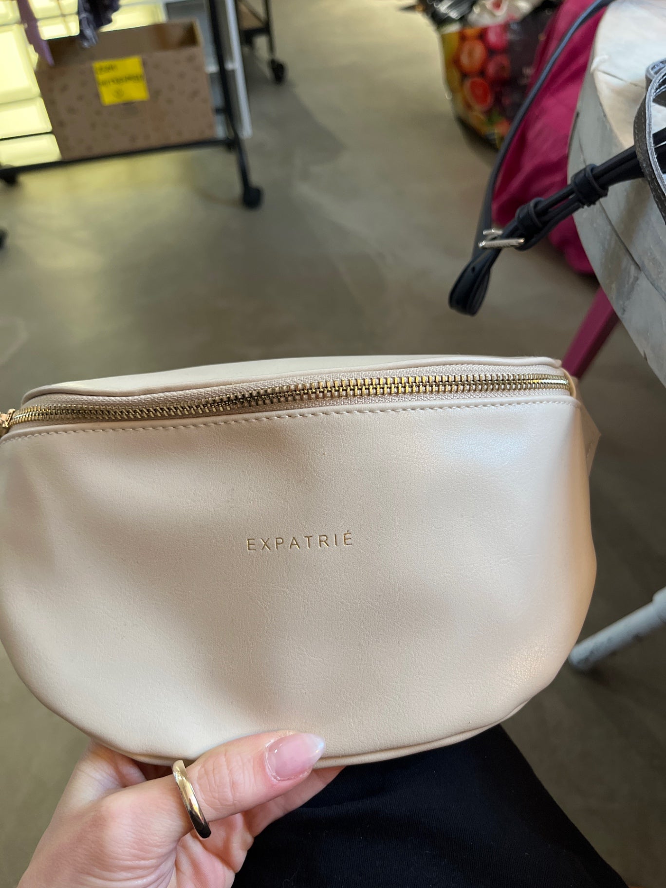EXPATRIE Handtasche Beige