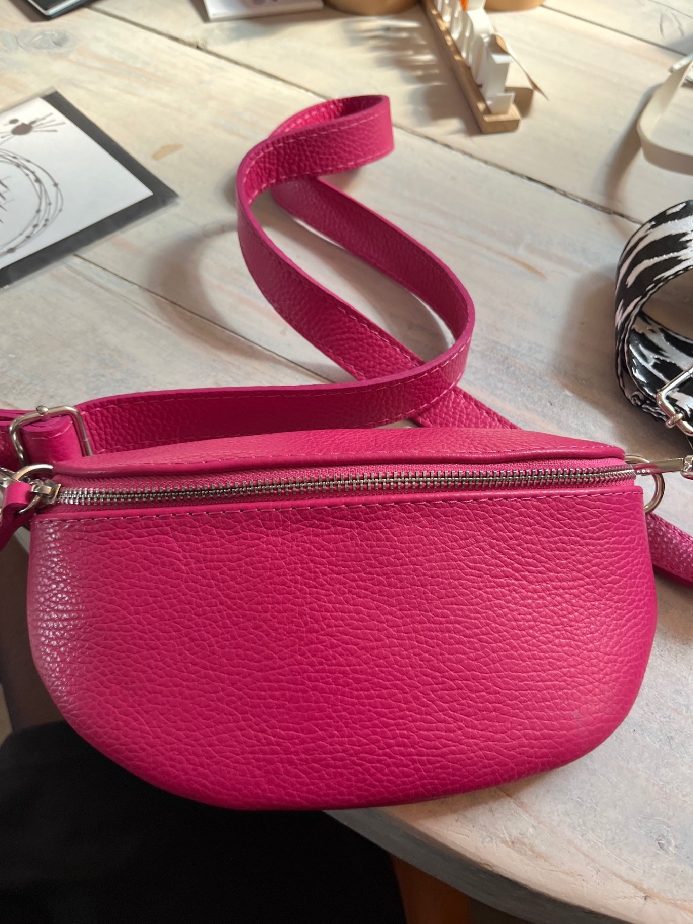Made in italy Handtasche Pink