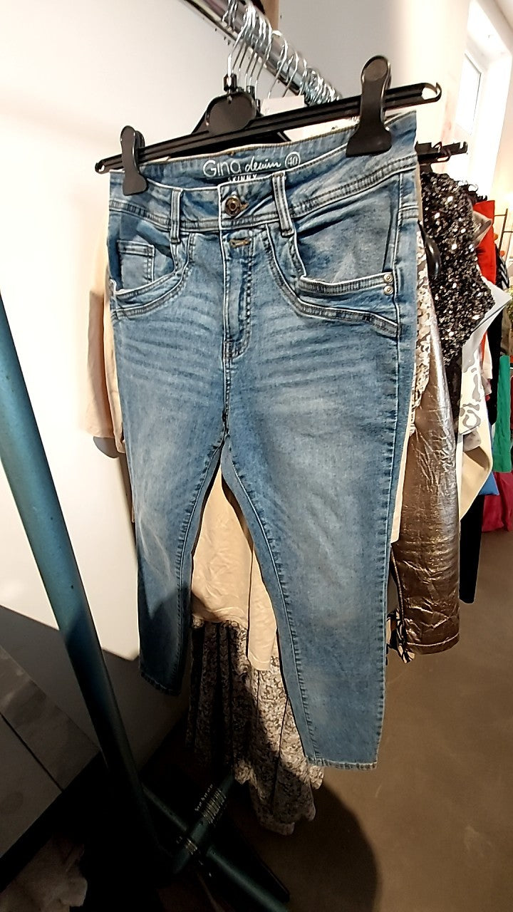 Gina Denim Jeans Denim Gr.: M/L