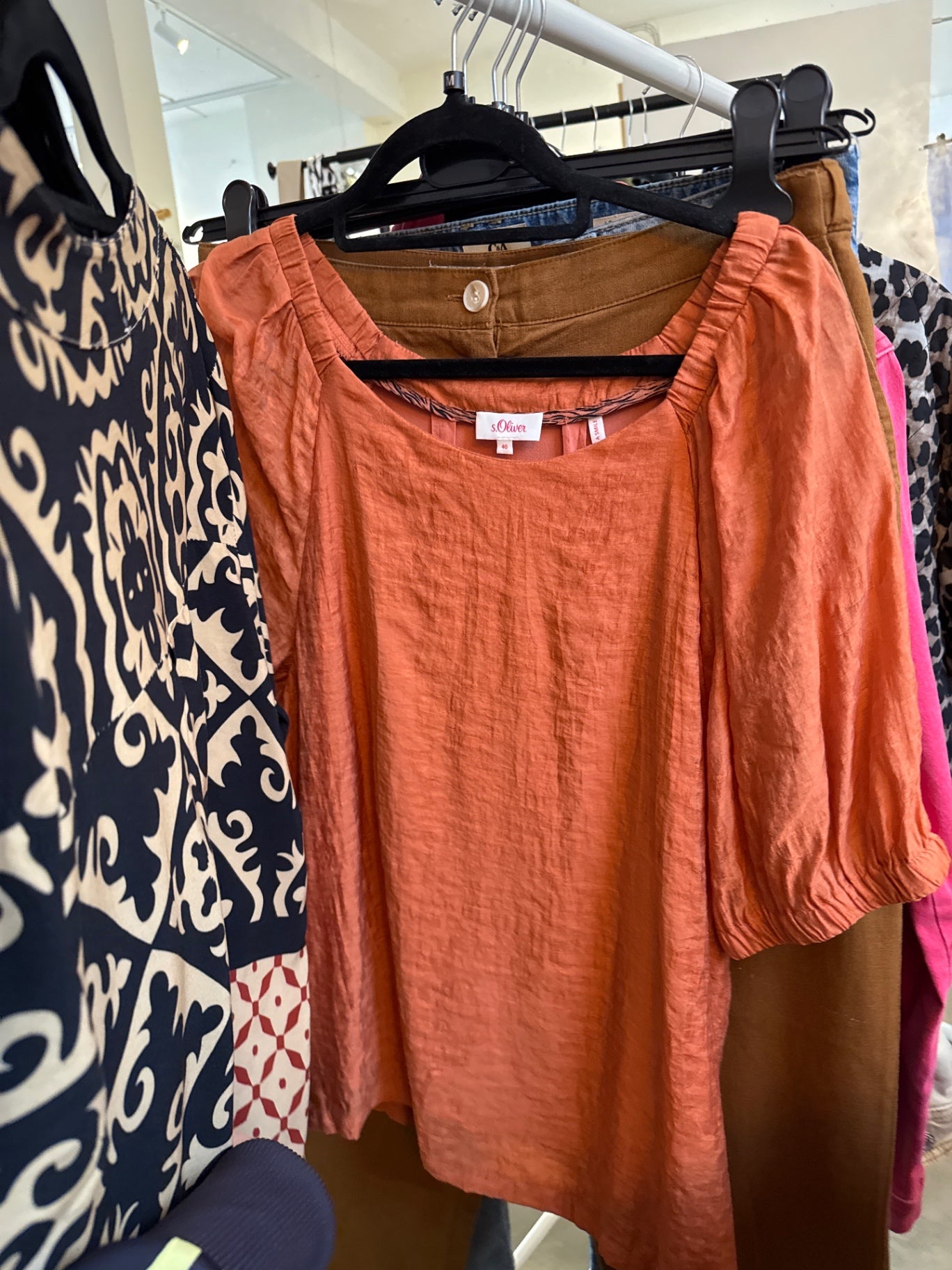 s.Oliver Bluse Pfirsich Gr.: 40