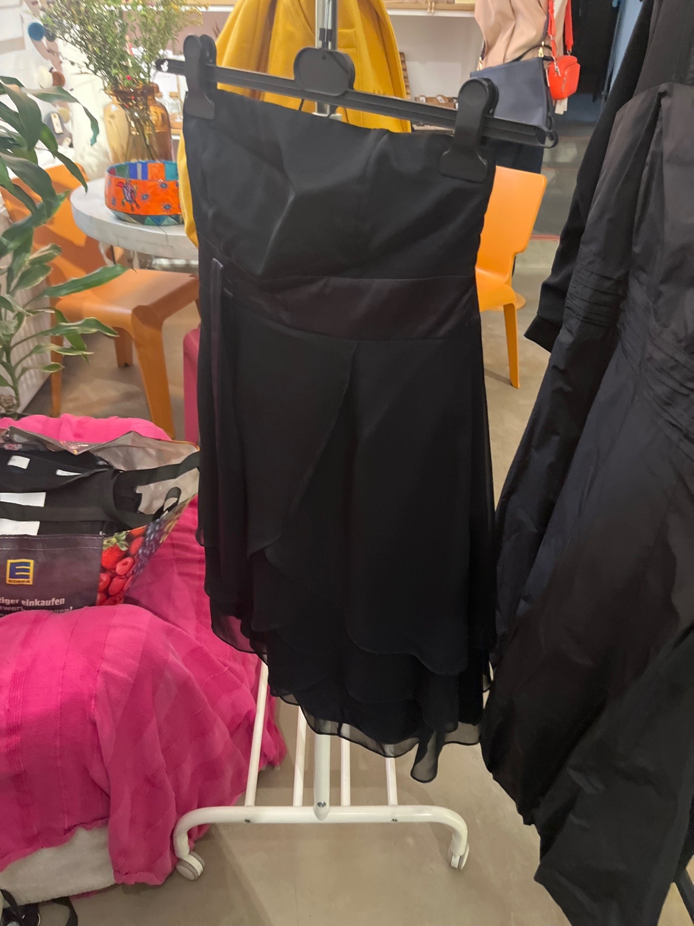Marie Blanc Kleid Schwarz Gr.: M
