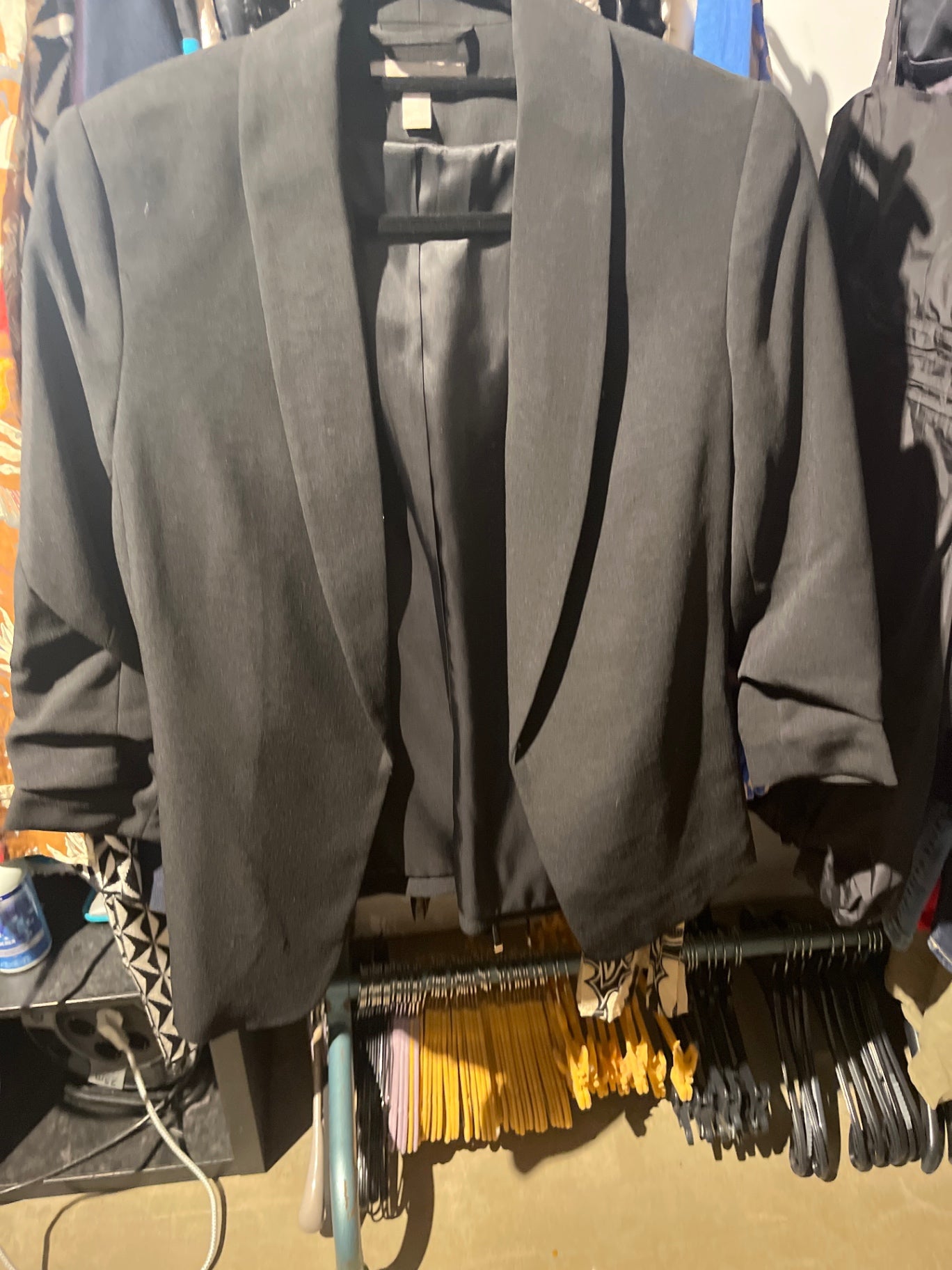 H&M Blazer Schwarz Gr.: M