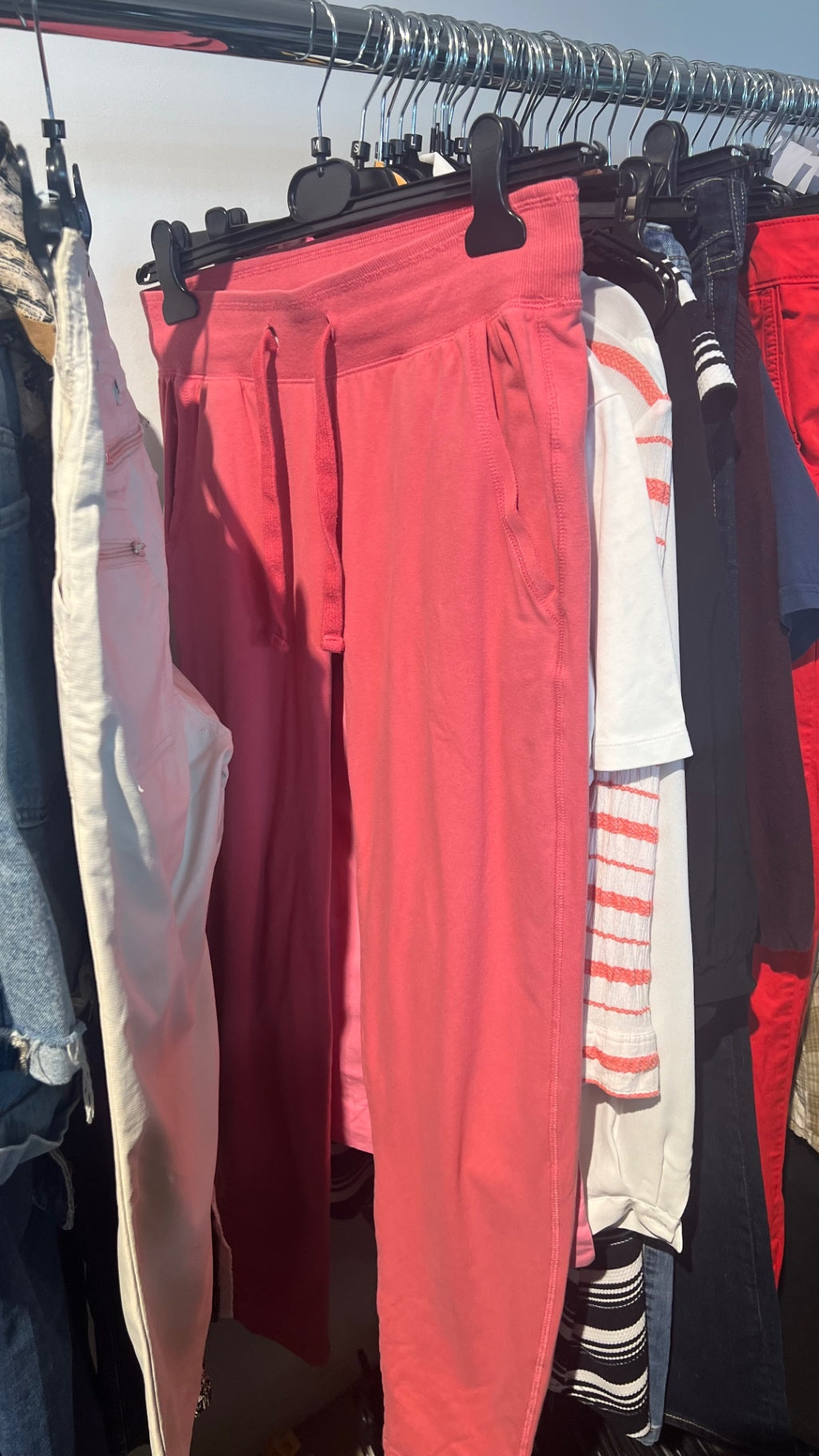 Jogginghose Rot Gr.: M