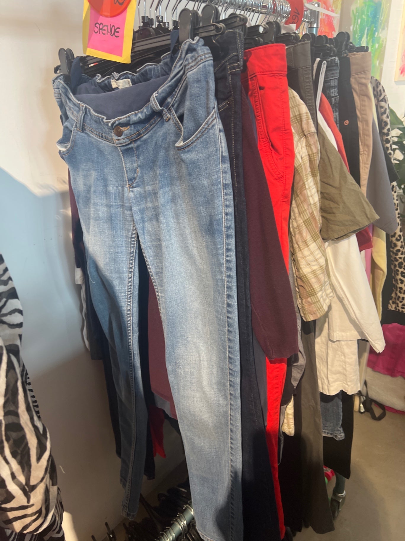 B-Ware Umstandsjeans Blau Gr.: L