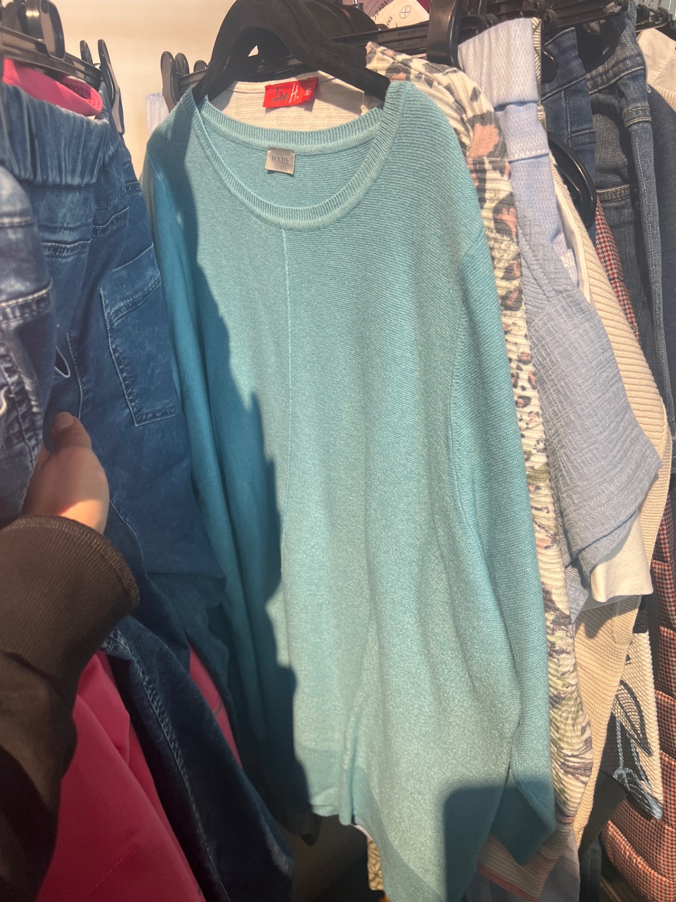 RABE Pullover Türkis Gr.: 48