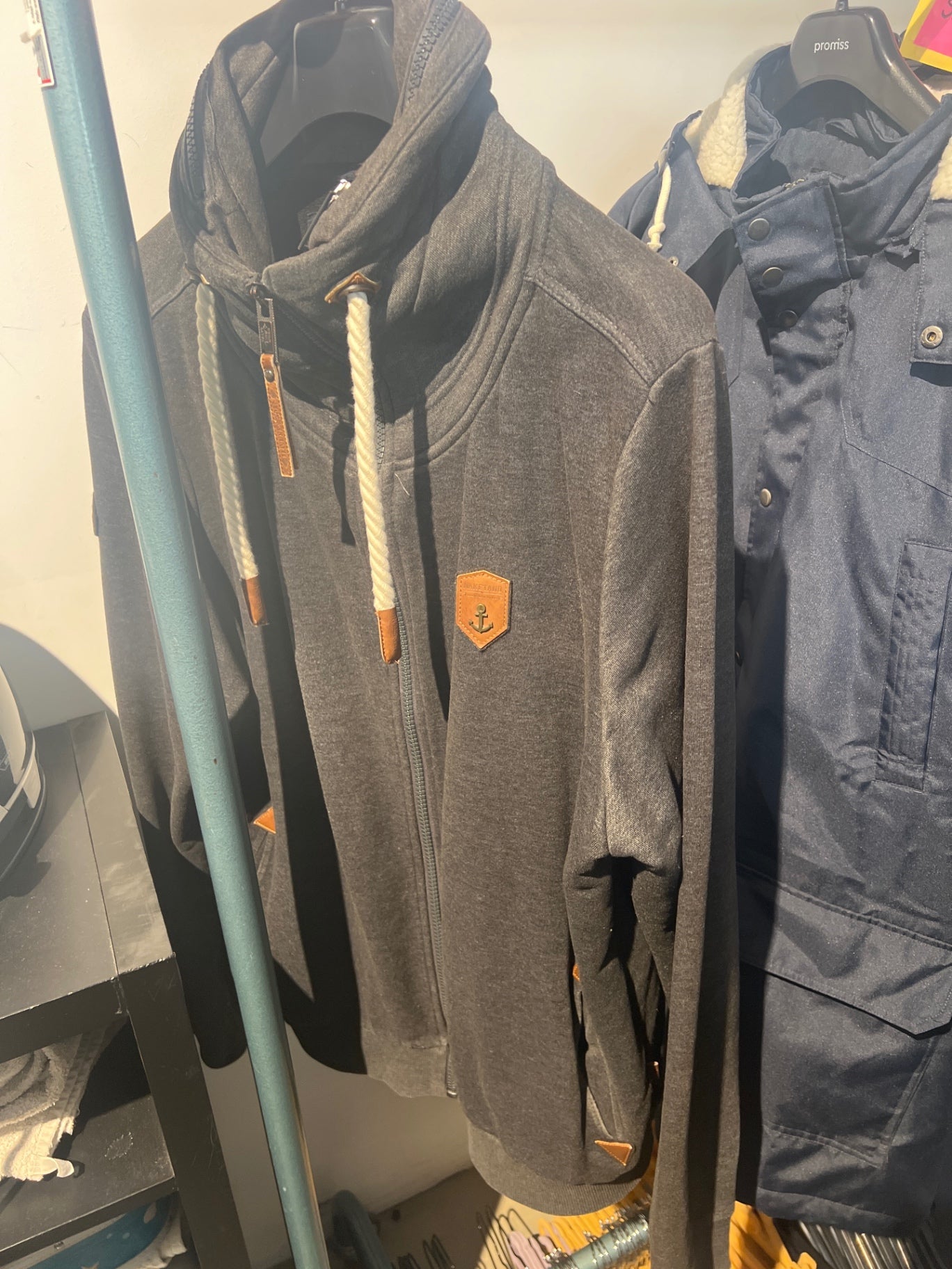 Naketano Sweatjacke Grau Gr.: 3XL