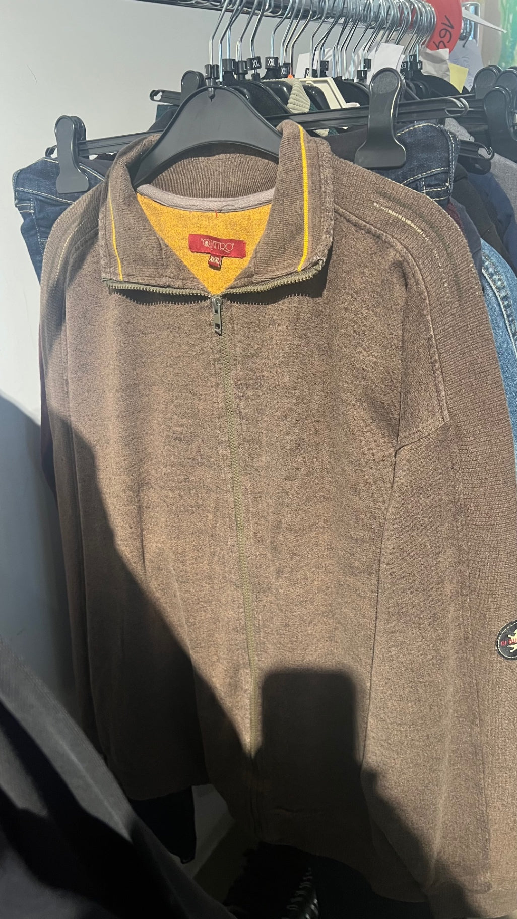 Quattro Strickjacke Braun Gr.: XXL