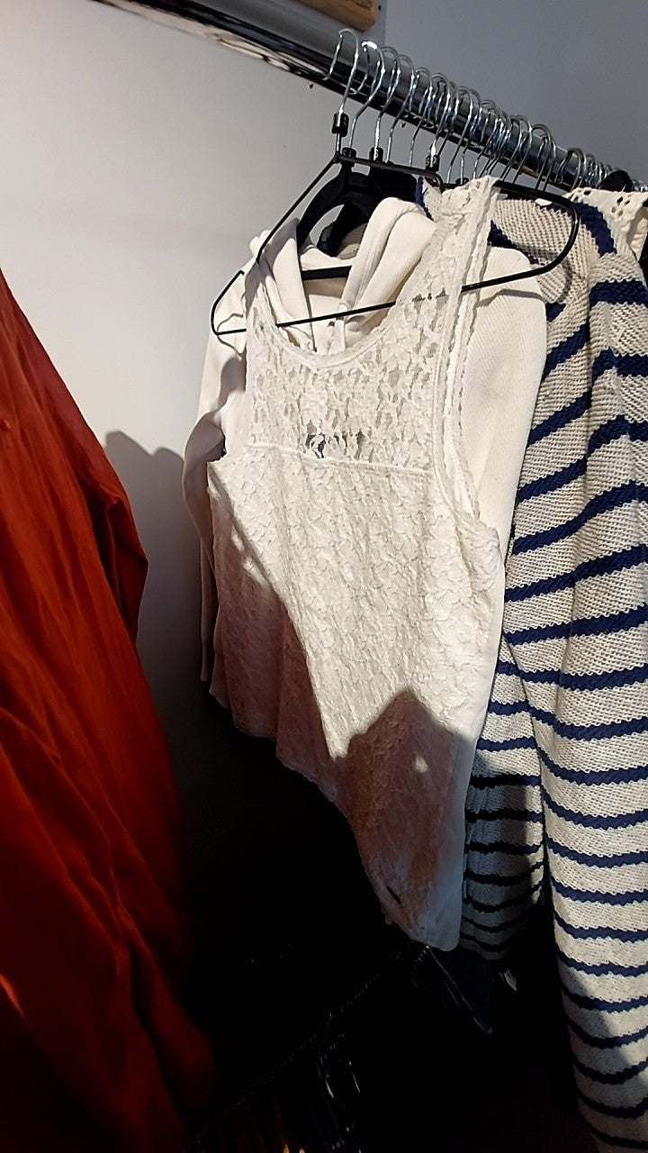 Tom Tailor Top Weiß Gr.: S
