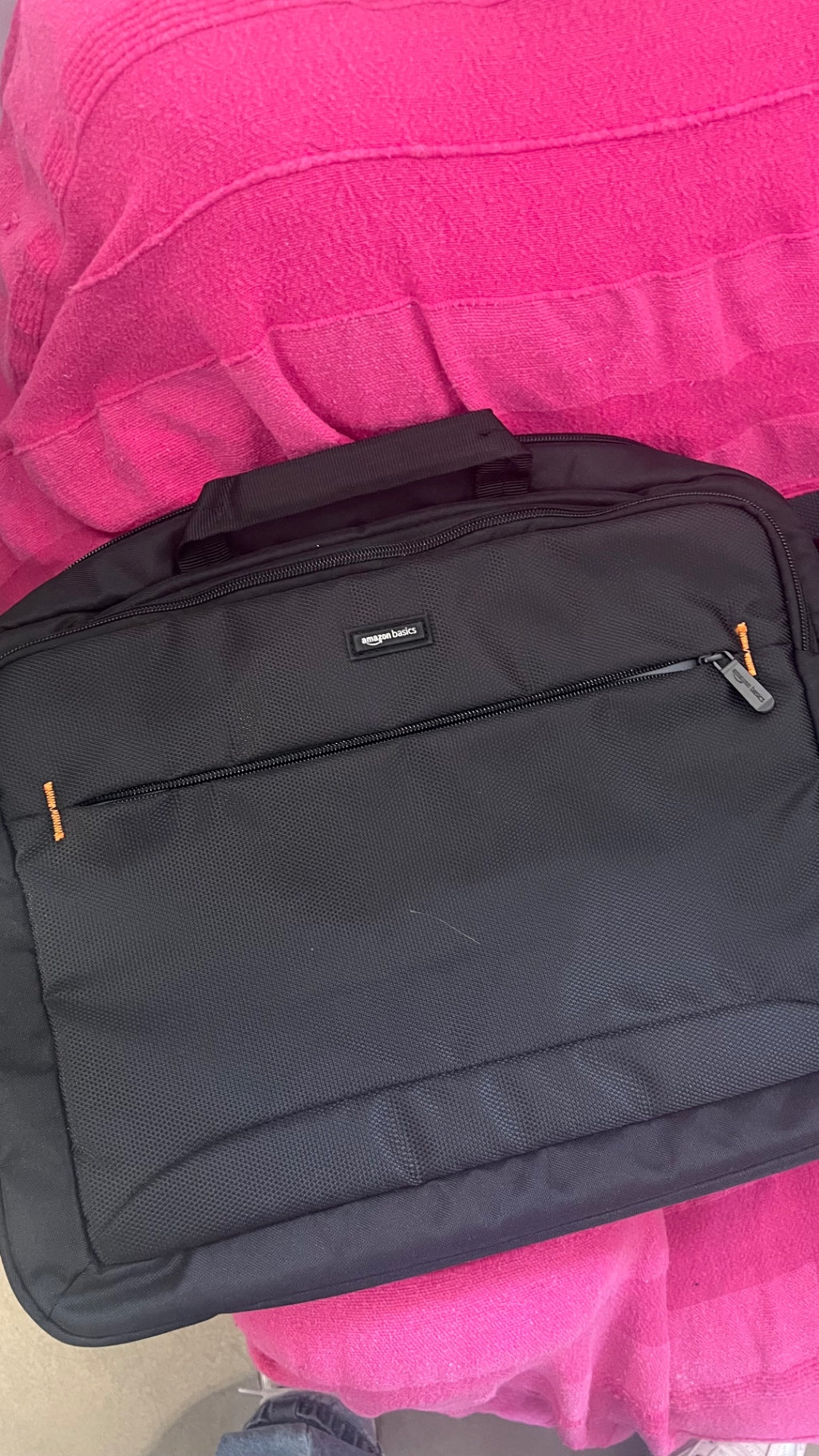 amazon basics Tasche Schwarz