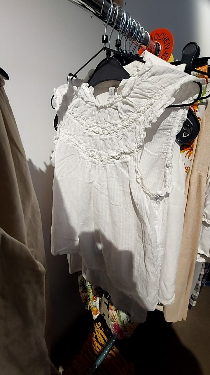 Laura Torelli Top Weiß Gr.: M