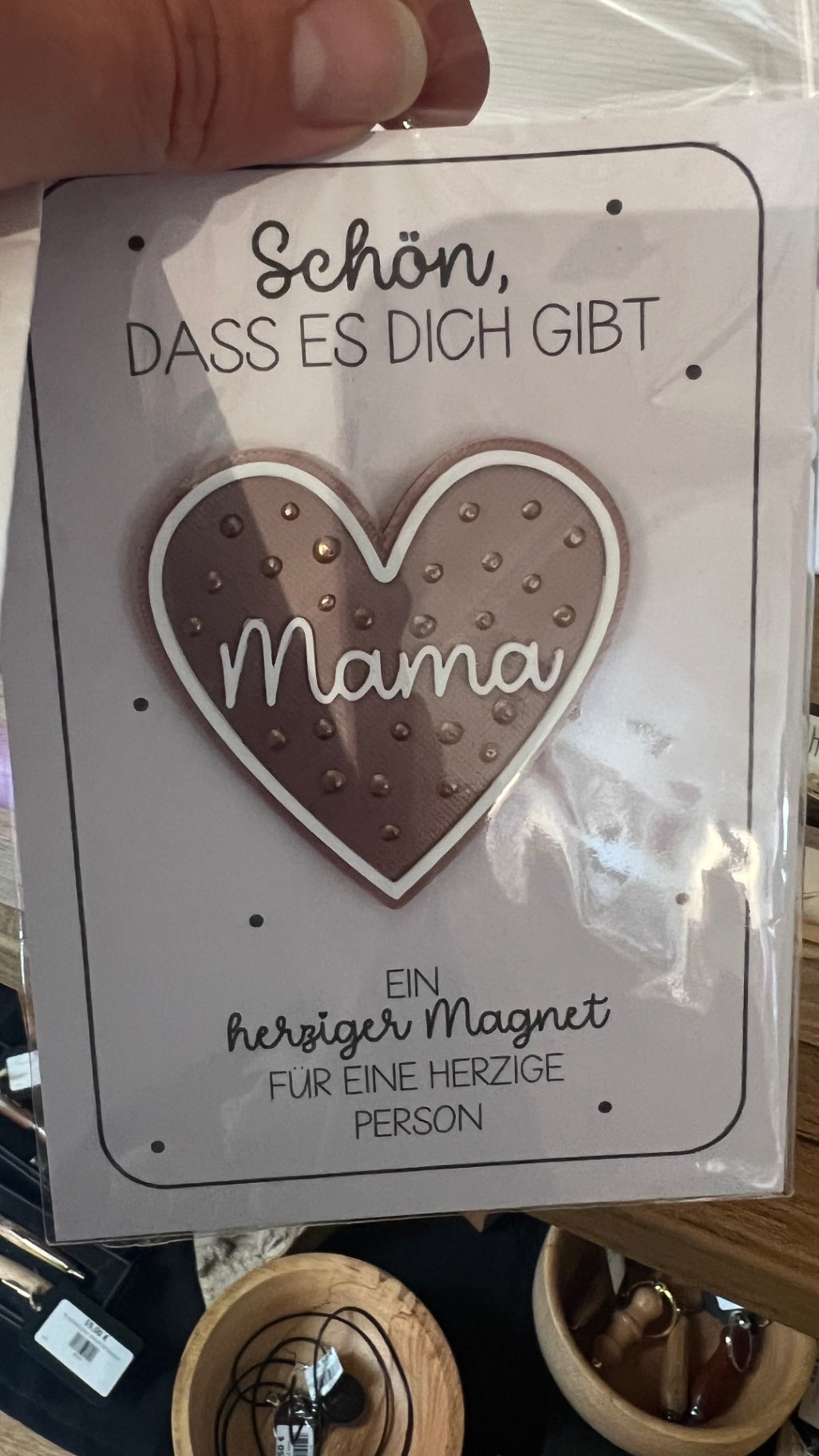 DEKOLABOR Mama Herz Magnet