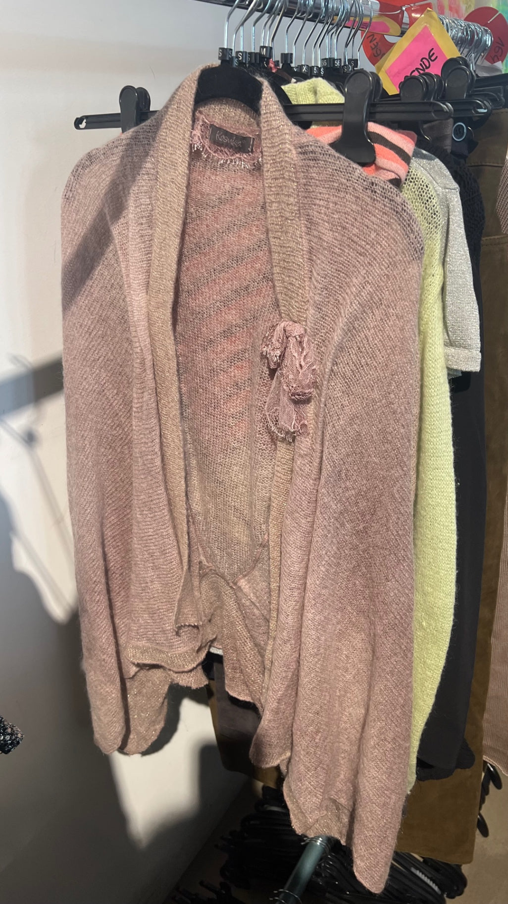 Kosmika Strickjacke Rosa Gr.: S