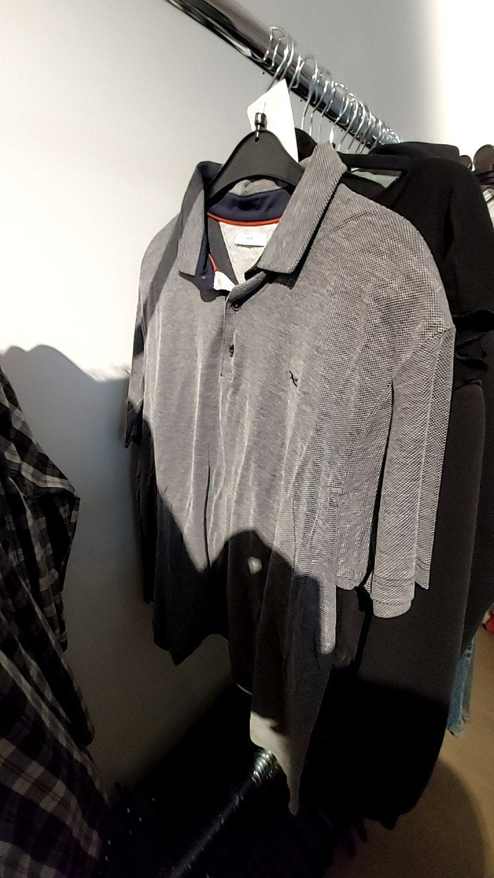 Brax Poloshirt Graublau Gr.: XXL