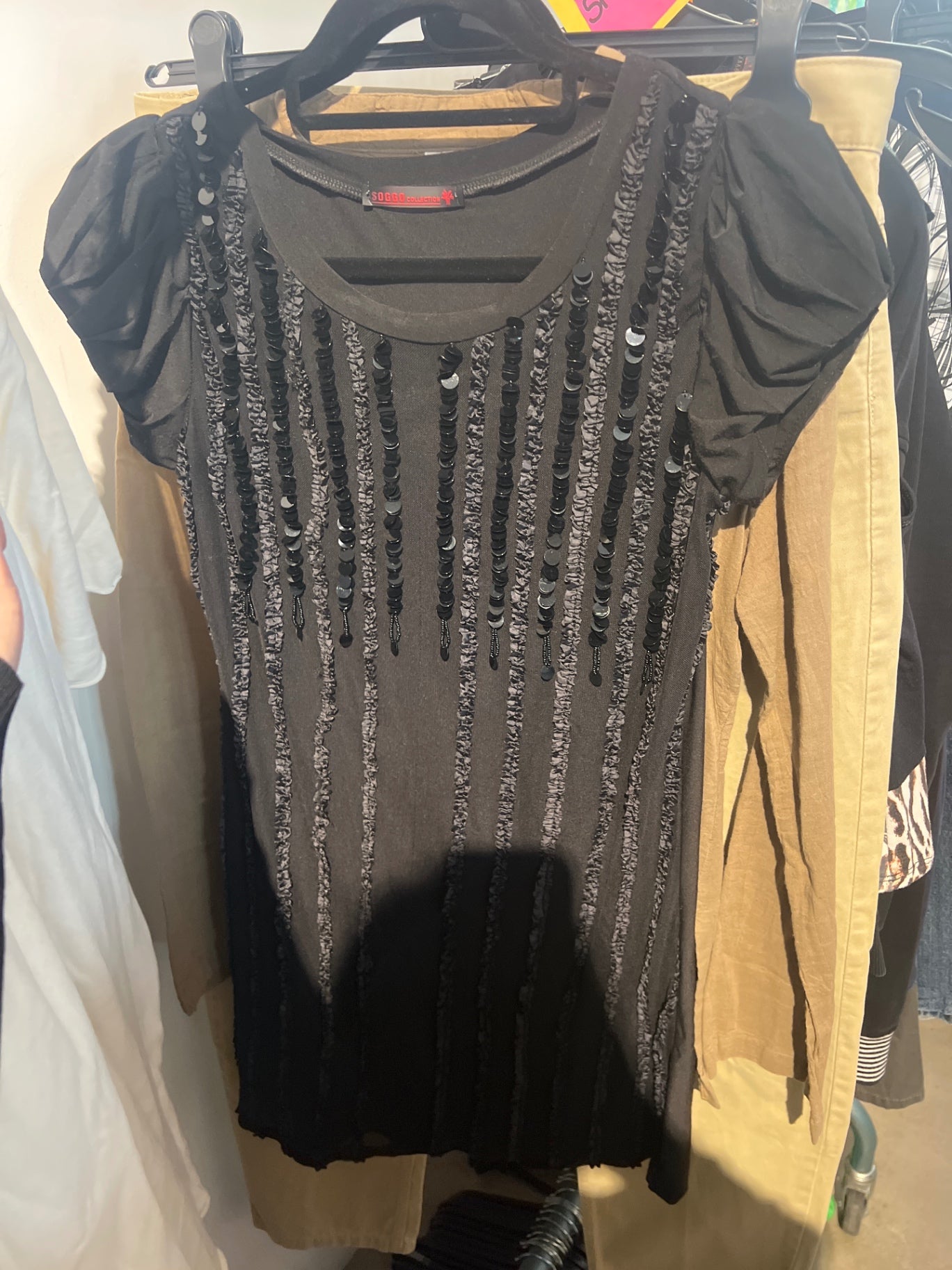 Soggo Kleid Schwarz Gr.: M